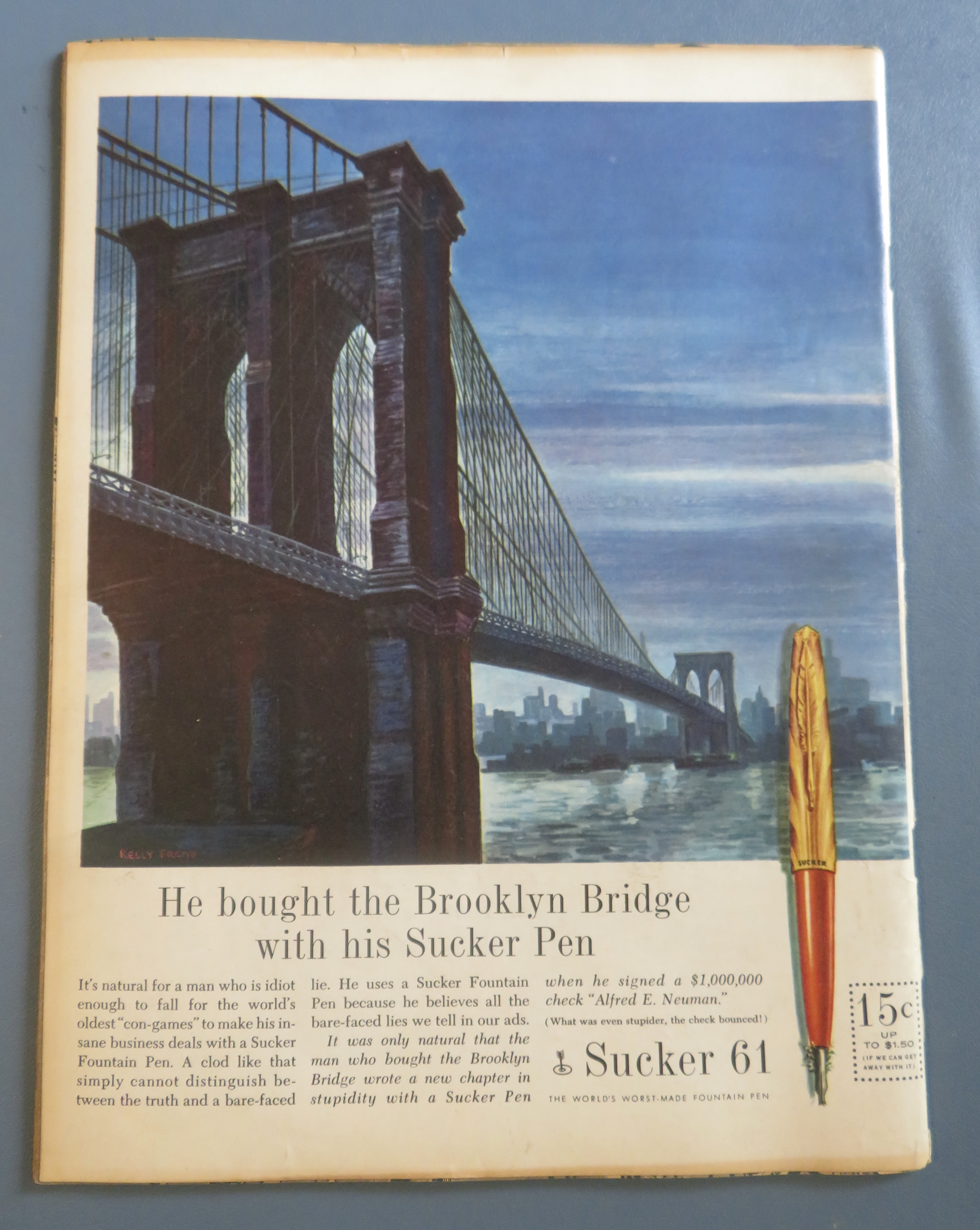 Mad Magazine April 1961 March Winds Issue #62