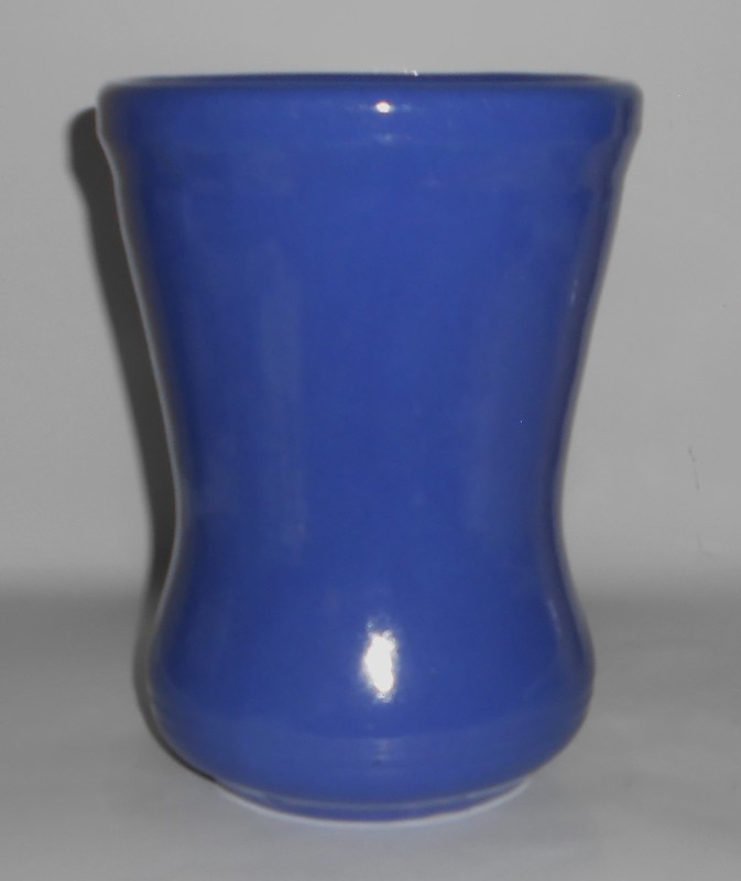 VINTAGE Garden City Pottery Cobalt 8'' Stock Vase