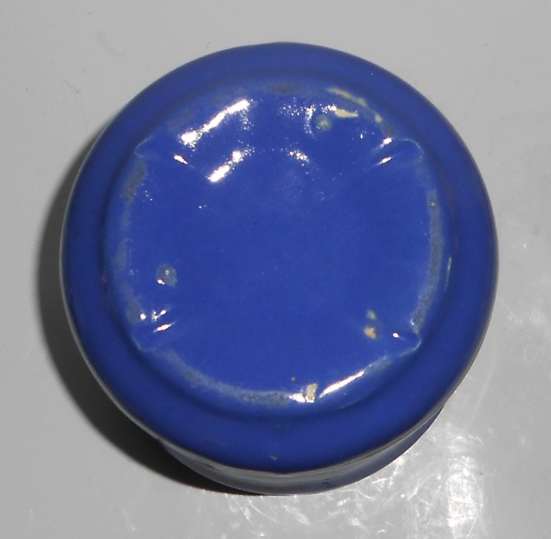 VINTAGE Garden City Pottery Cobalt 8'' Stock Vase