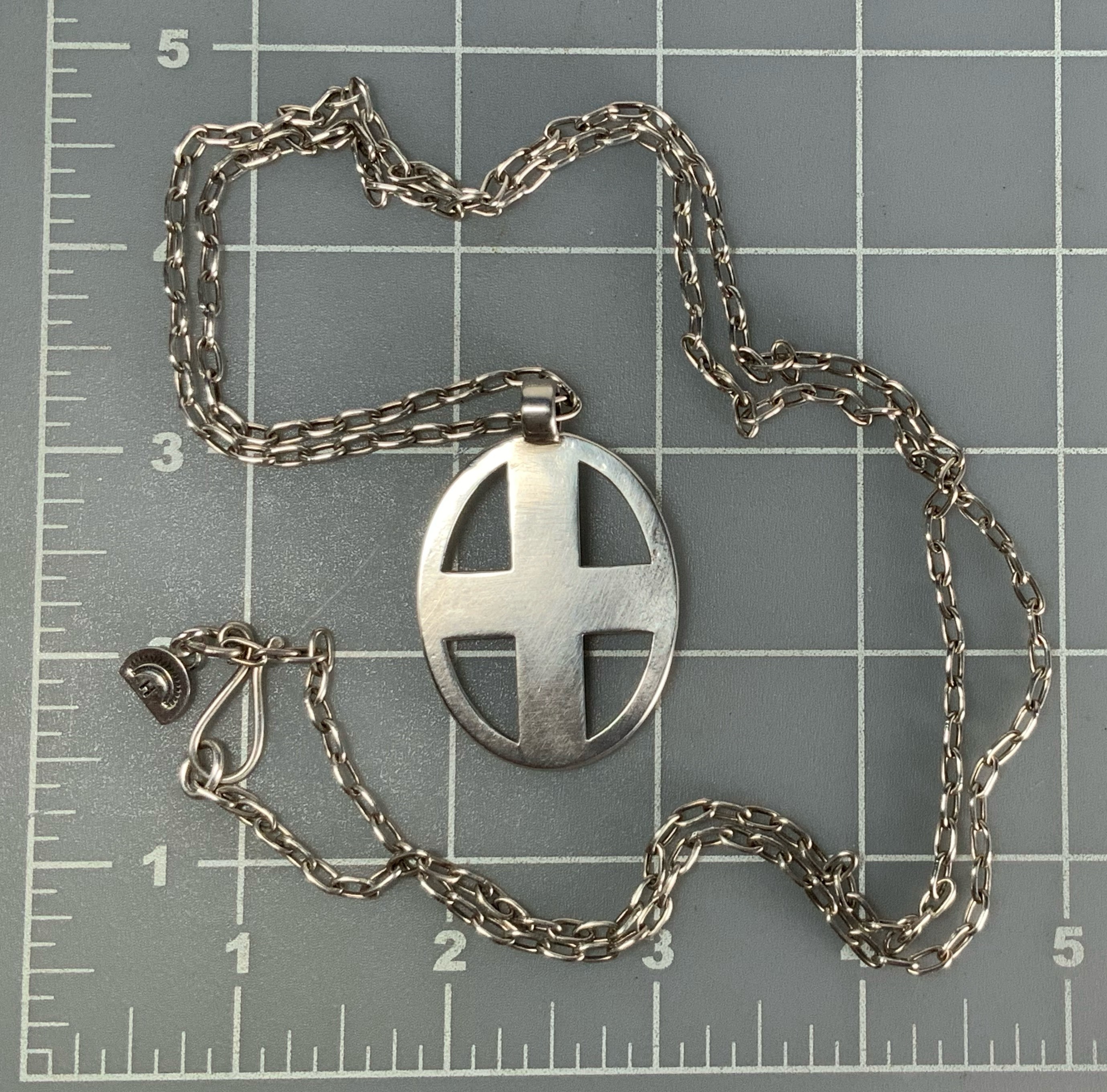 Dennis Hogan Medicine Wheel Sterling Silver Necklace