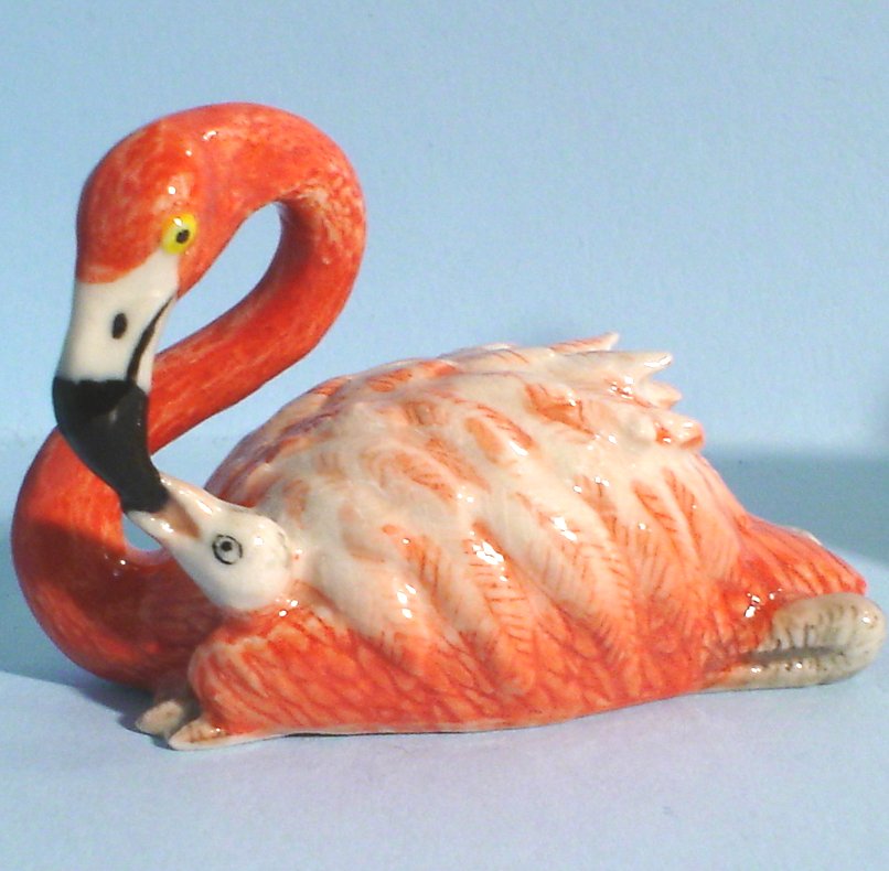 Northern Rose R199 Flamingo with Baby