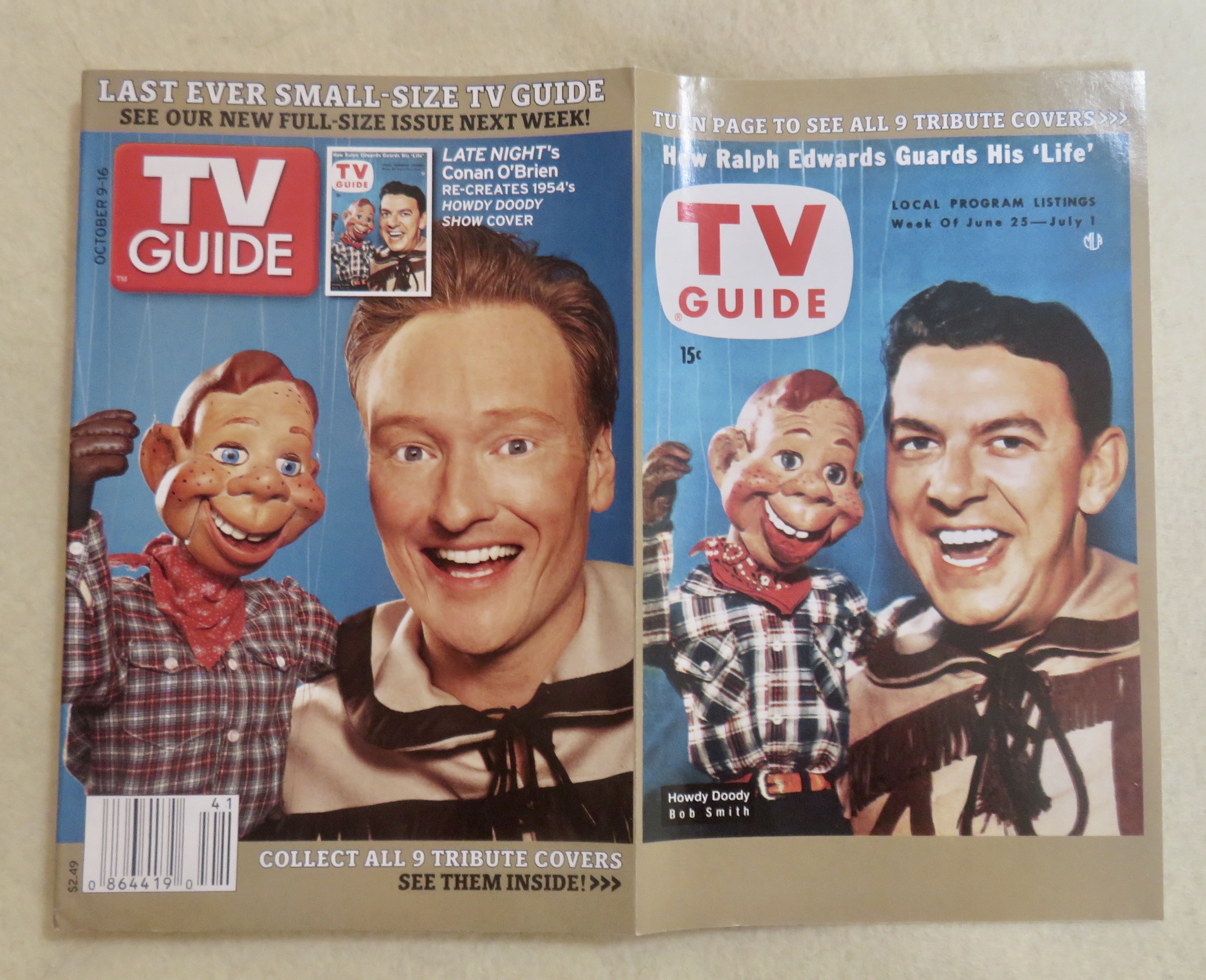 TV Guide October 9 - 16, 2005 Late Night's Cover