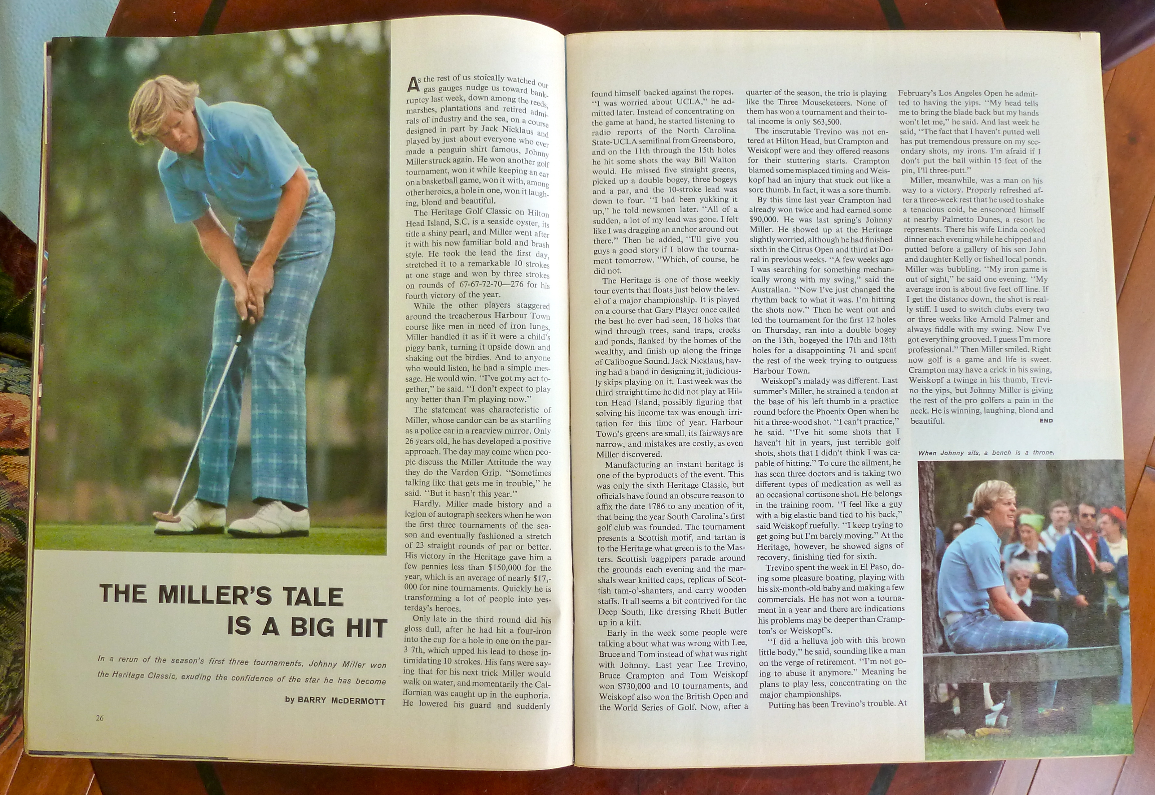 Sports Illustrated Magazine-April 1, 1974-N. C. State