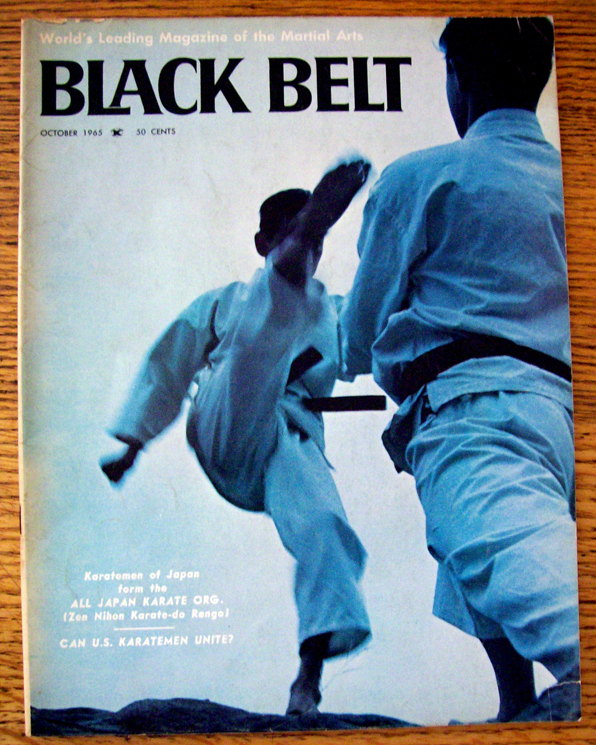 Black Belt Magazine October 1965