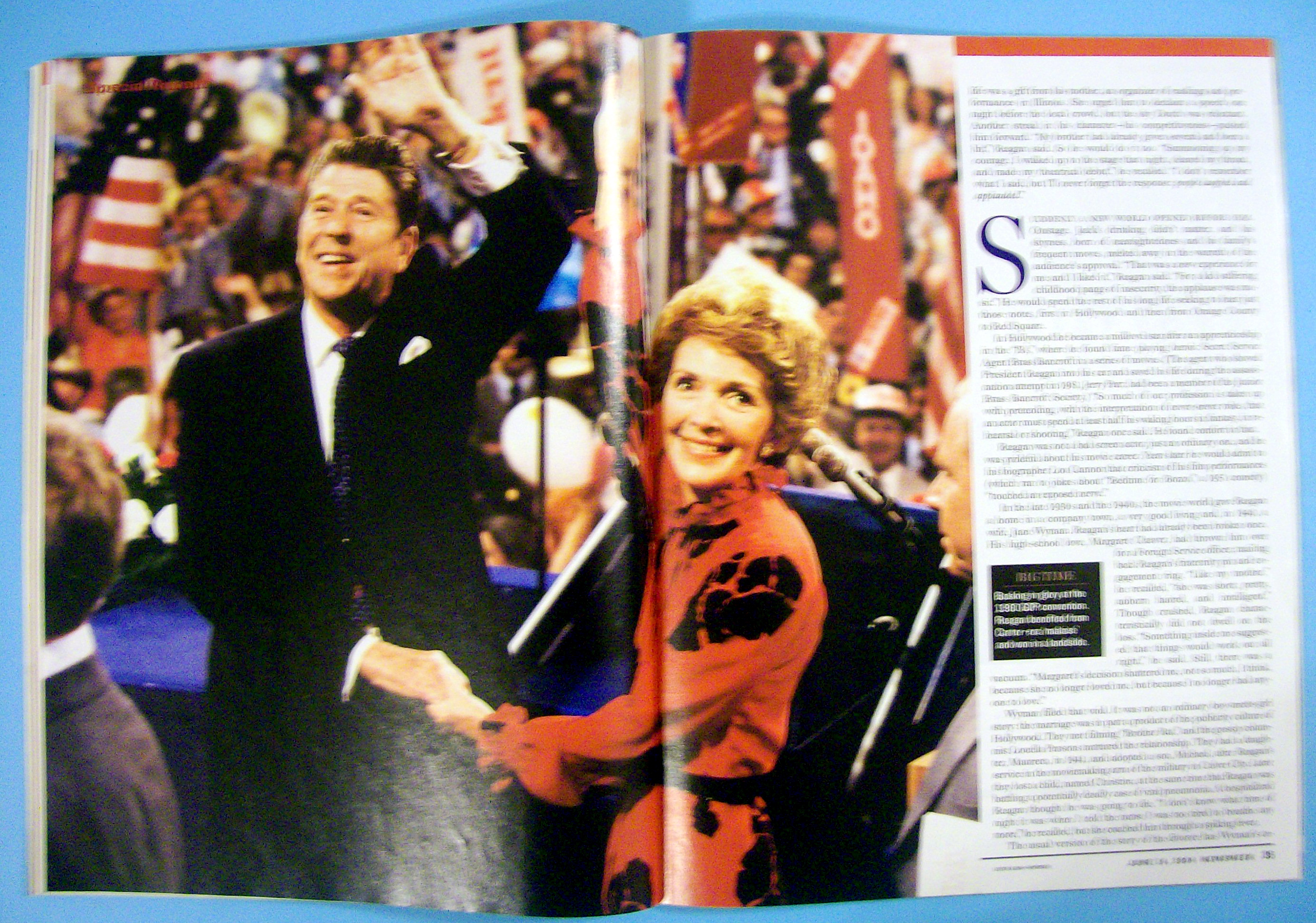 Newsweek Magazine-June 14, 2004-Ronald Reagan