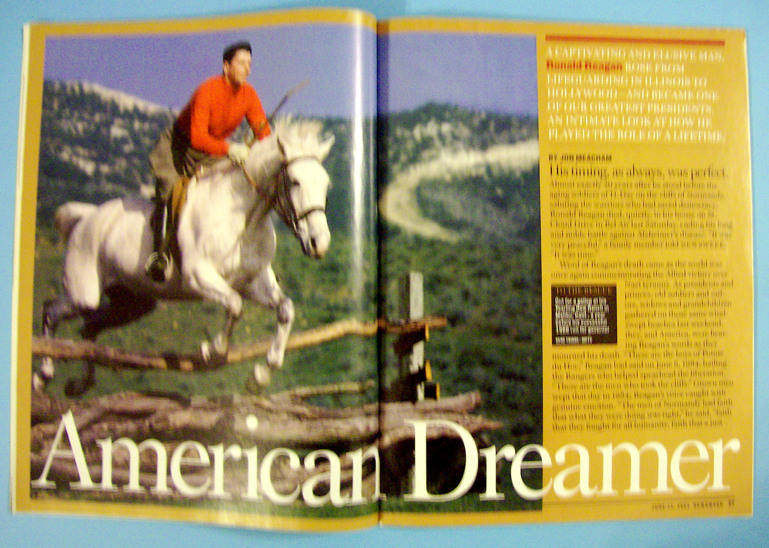 Newsweek Magazine-June 14, 2004-Ronald Reagan