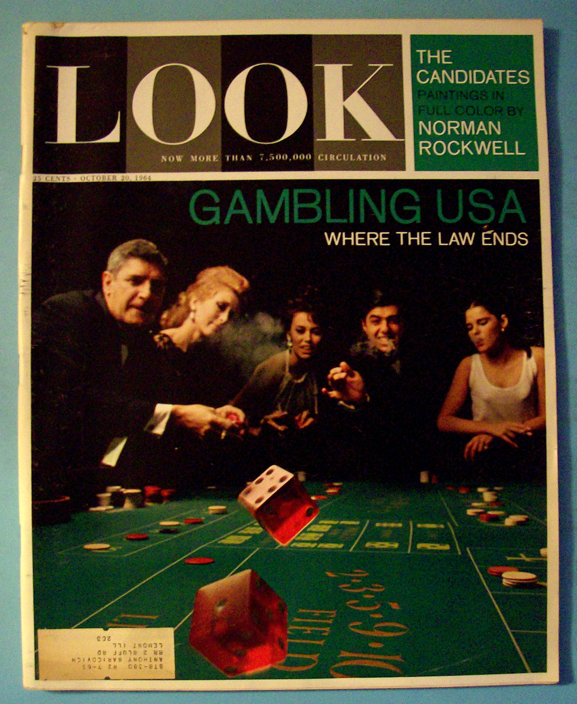 Look Magazine - October 20, 1964 - Gambling