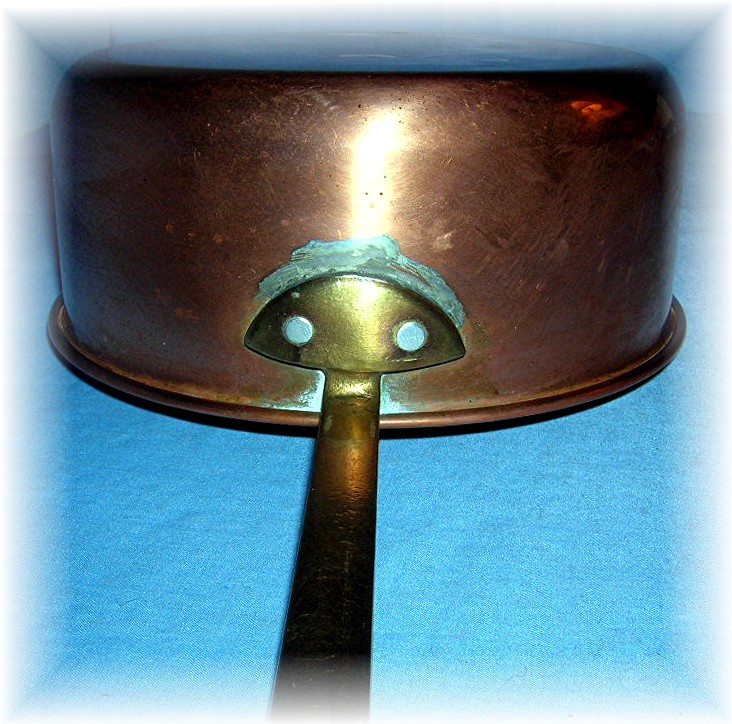 Copper Saucepan Cooking Pot Made In England