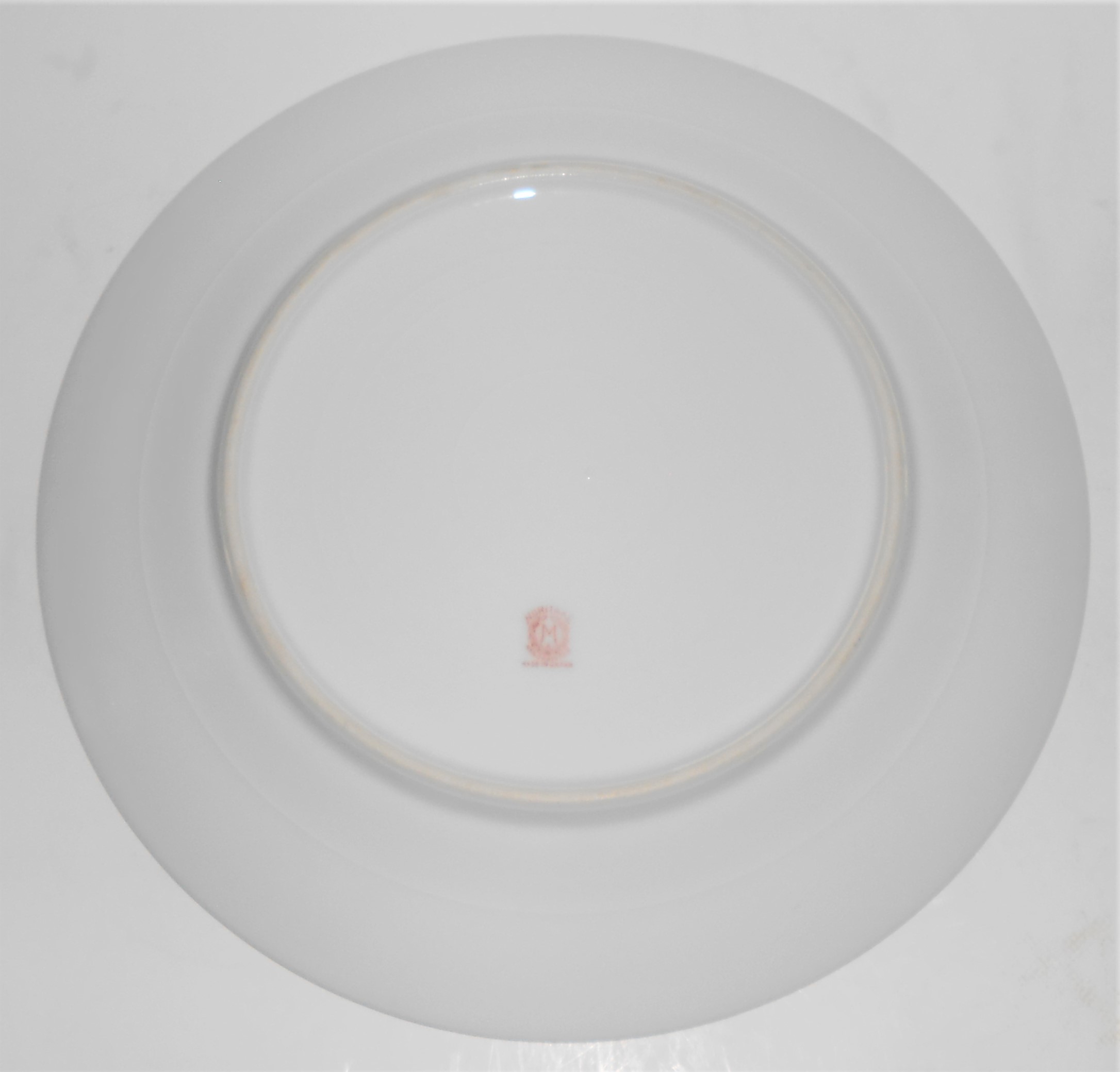 Noritake Porcelain China Floral w/Gold Dinner Plate