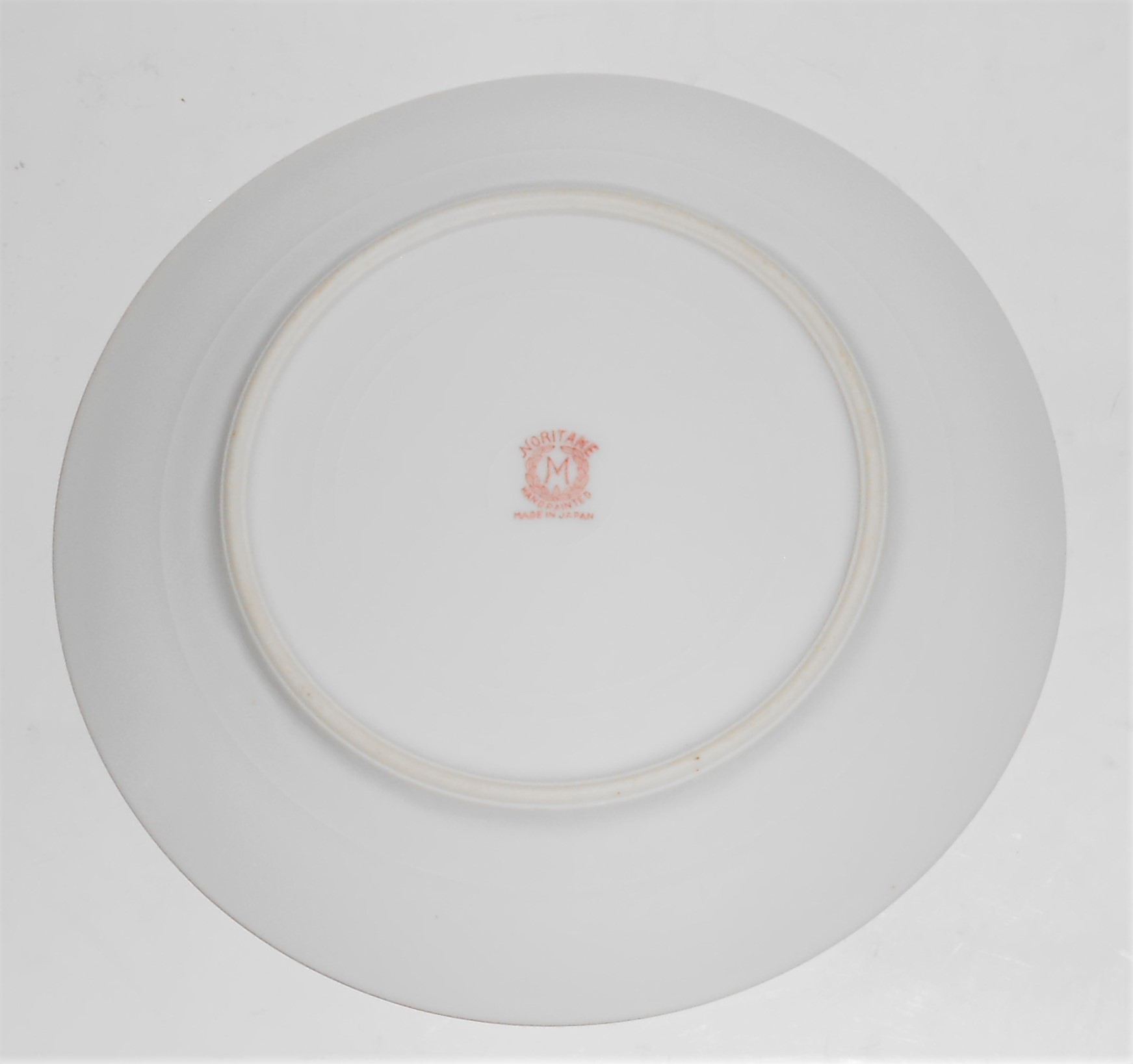 Noritake Porcelain China Floral w/Gold Bread Plate