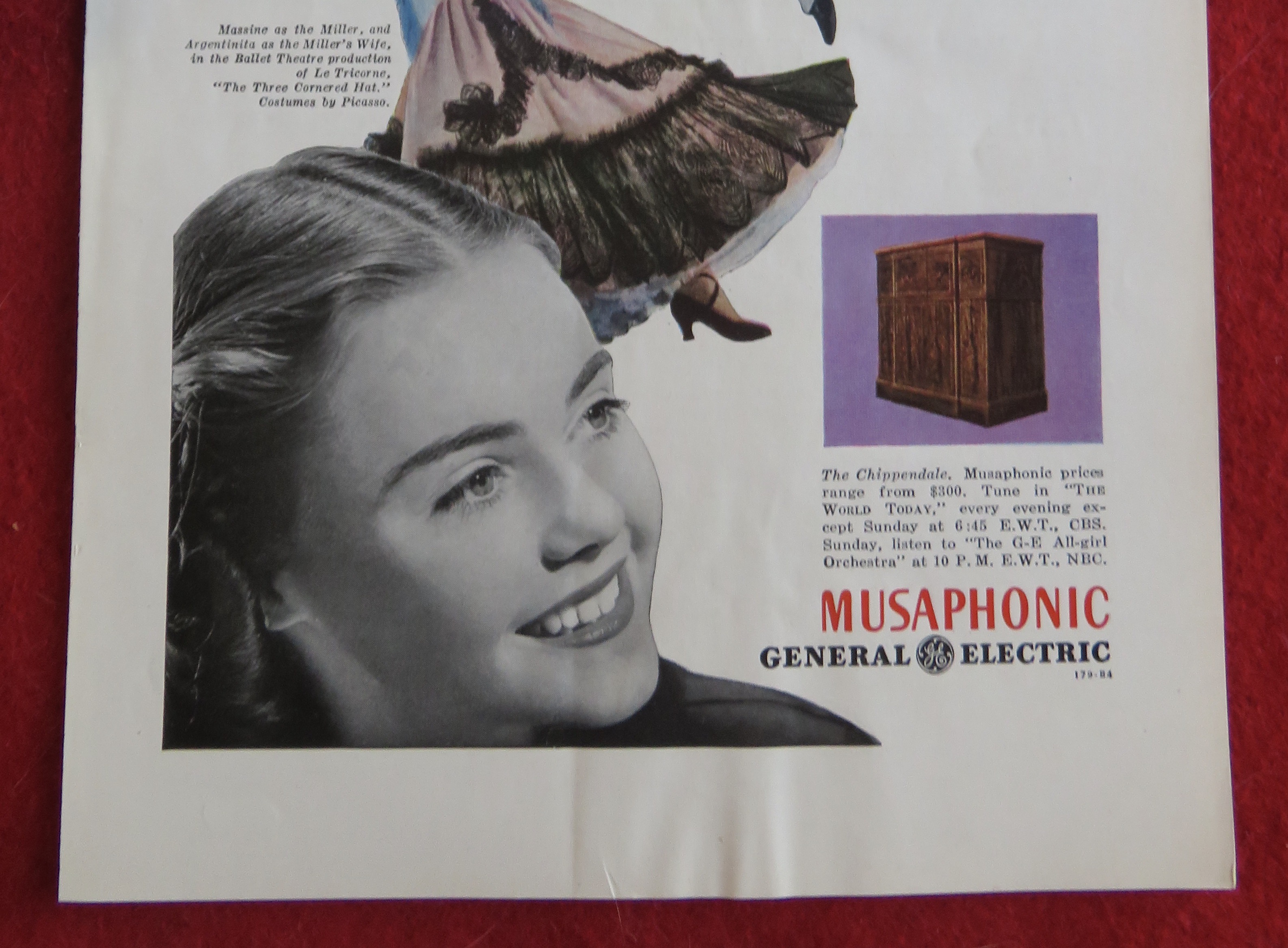 1944 GE Musaphonic with Massine & Argentinita