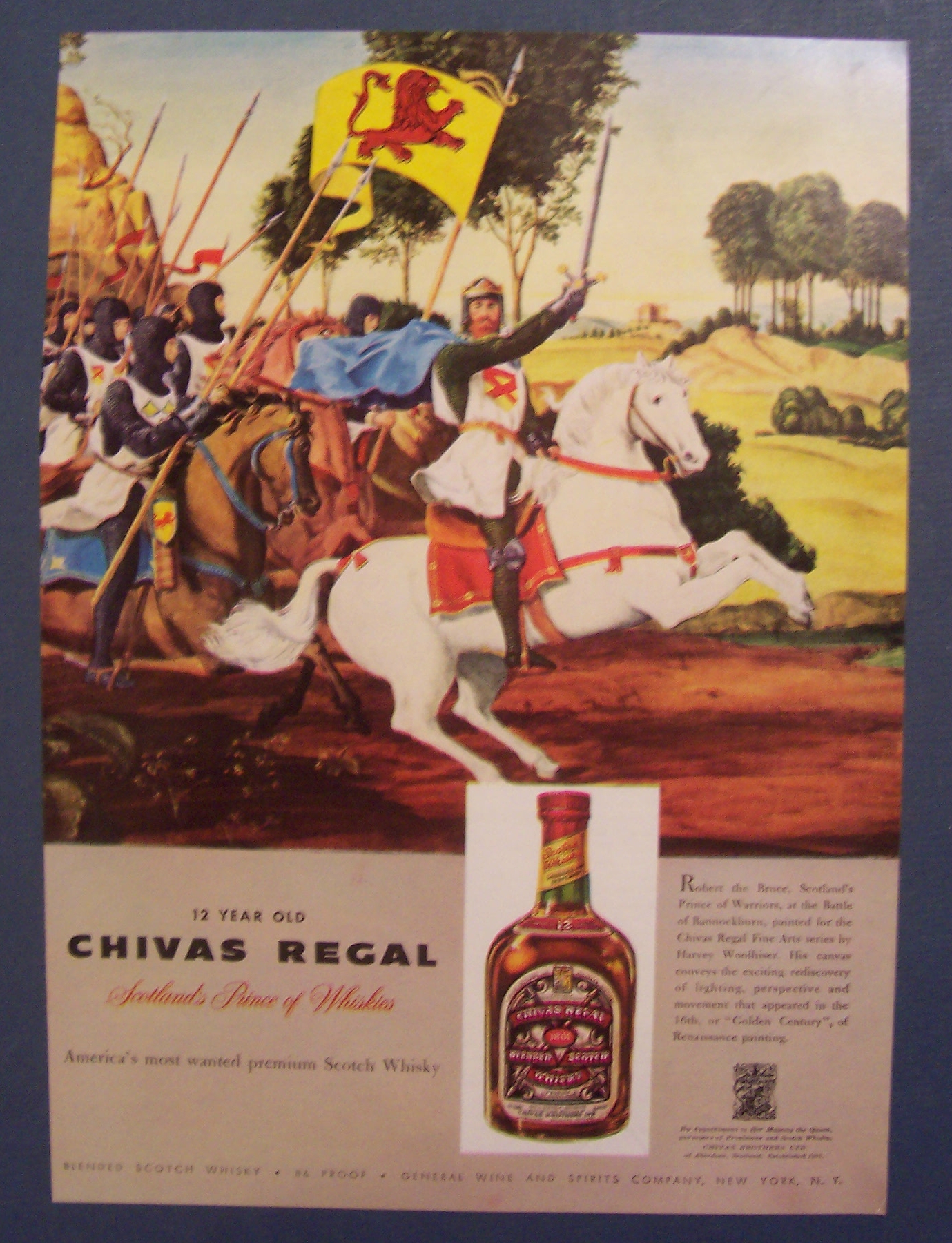 1958 Chivas Regal Whiskey