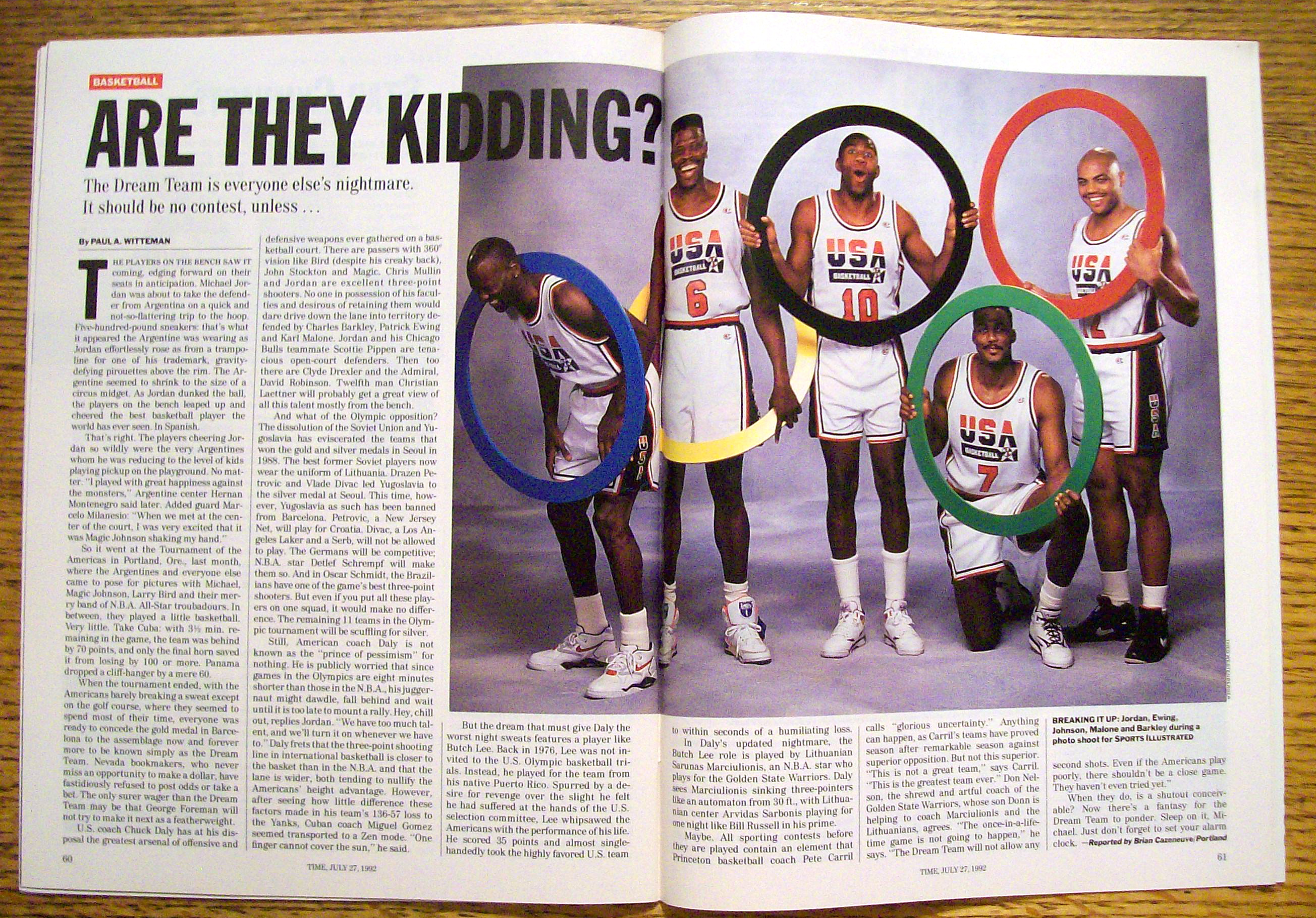 Time Magazine-July 27, 1992-Kim Zmeskal