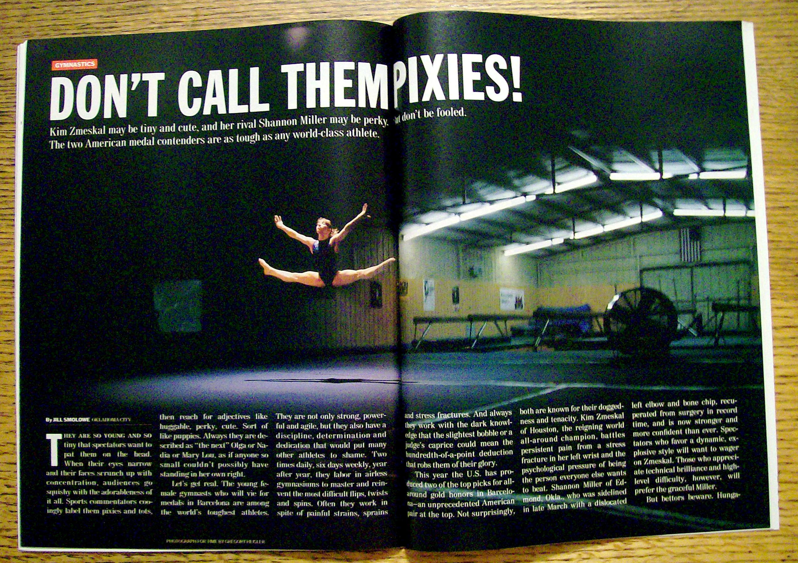 Time Magazine-July 27, 1992-Kim Zmeskal