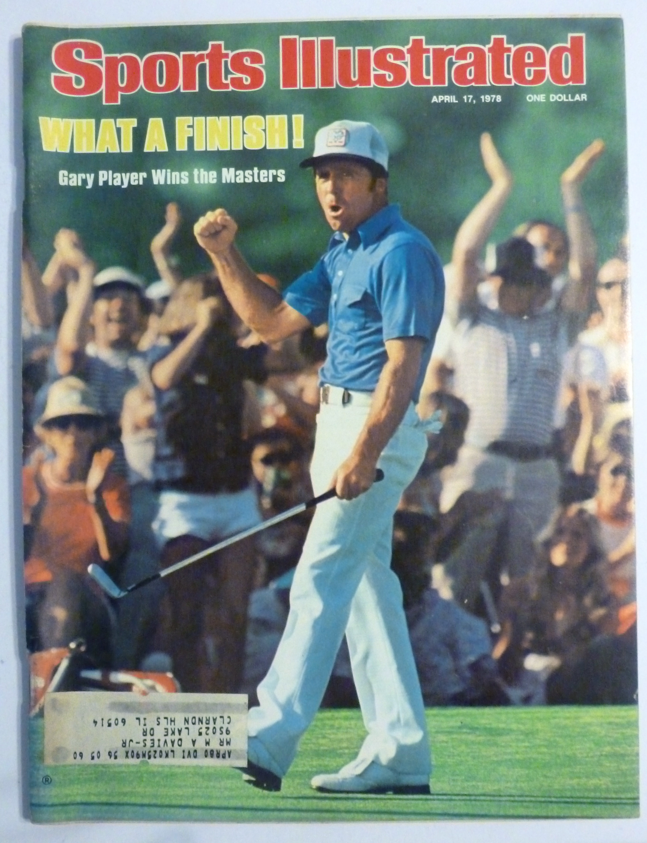 Sports Illustrated Magazine April 17, 1978 Gary Player