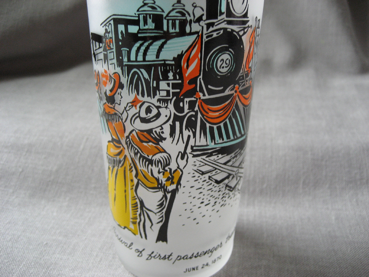 Libby Train Glass