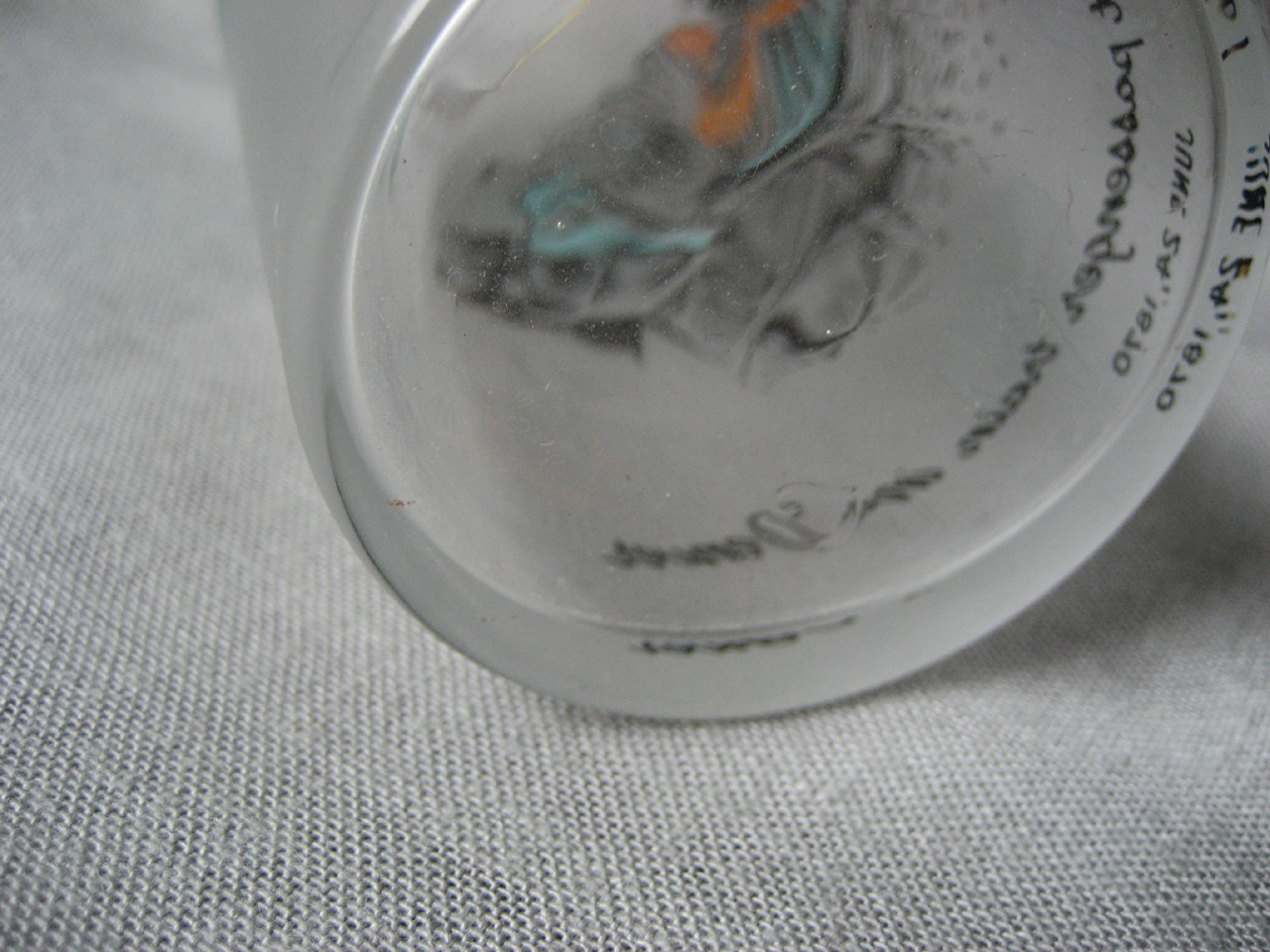 Libby Train Glass