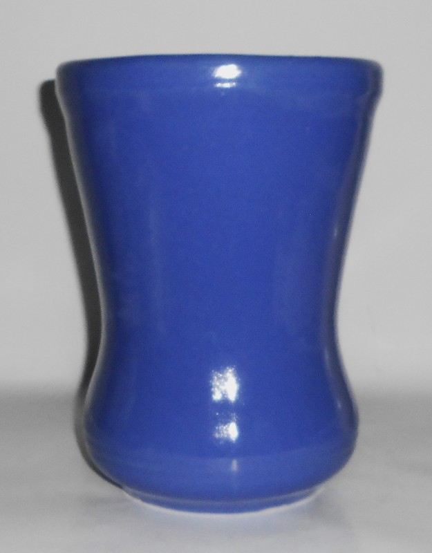VINTAGE Garden City Pottery Cobalt 8'' Stock Vase