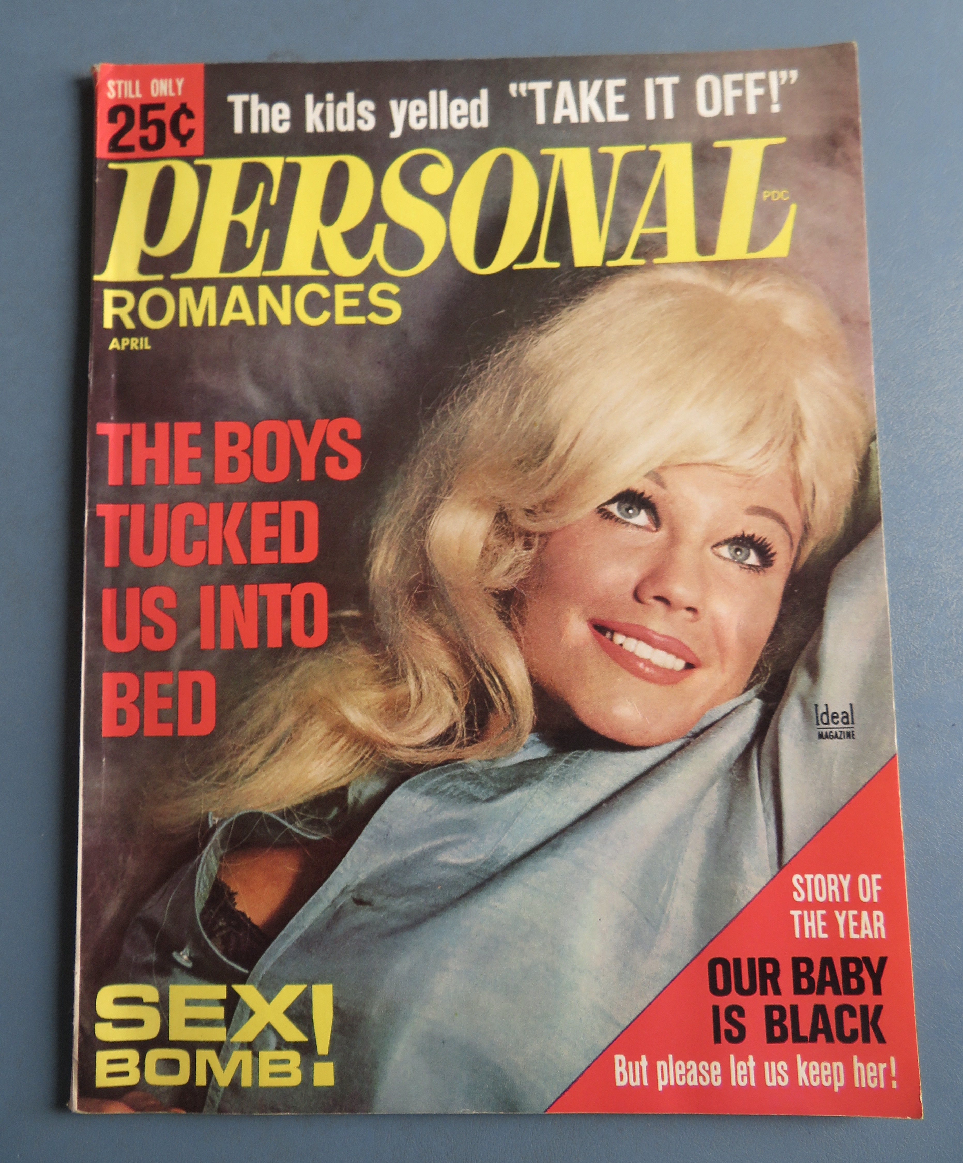 Personal Romances Magazine April 1965 Sex Bomb