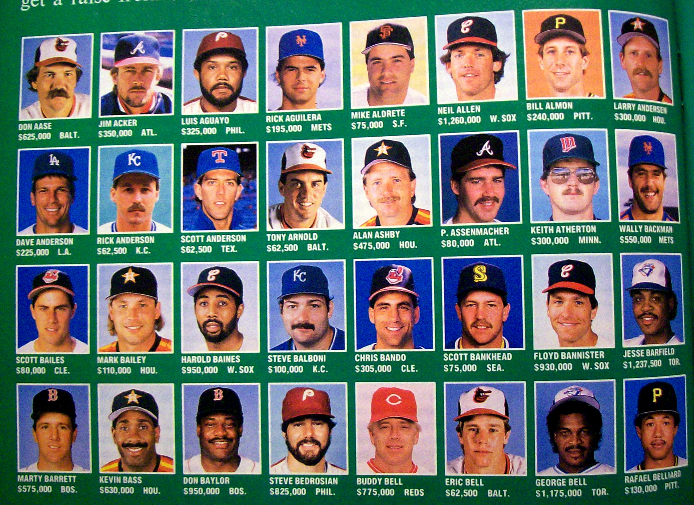 Sports Illustrated Magazine-April 20, 1987-Salaries