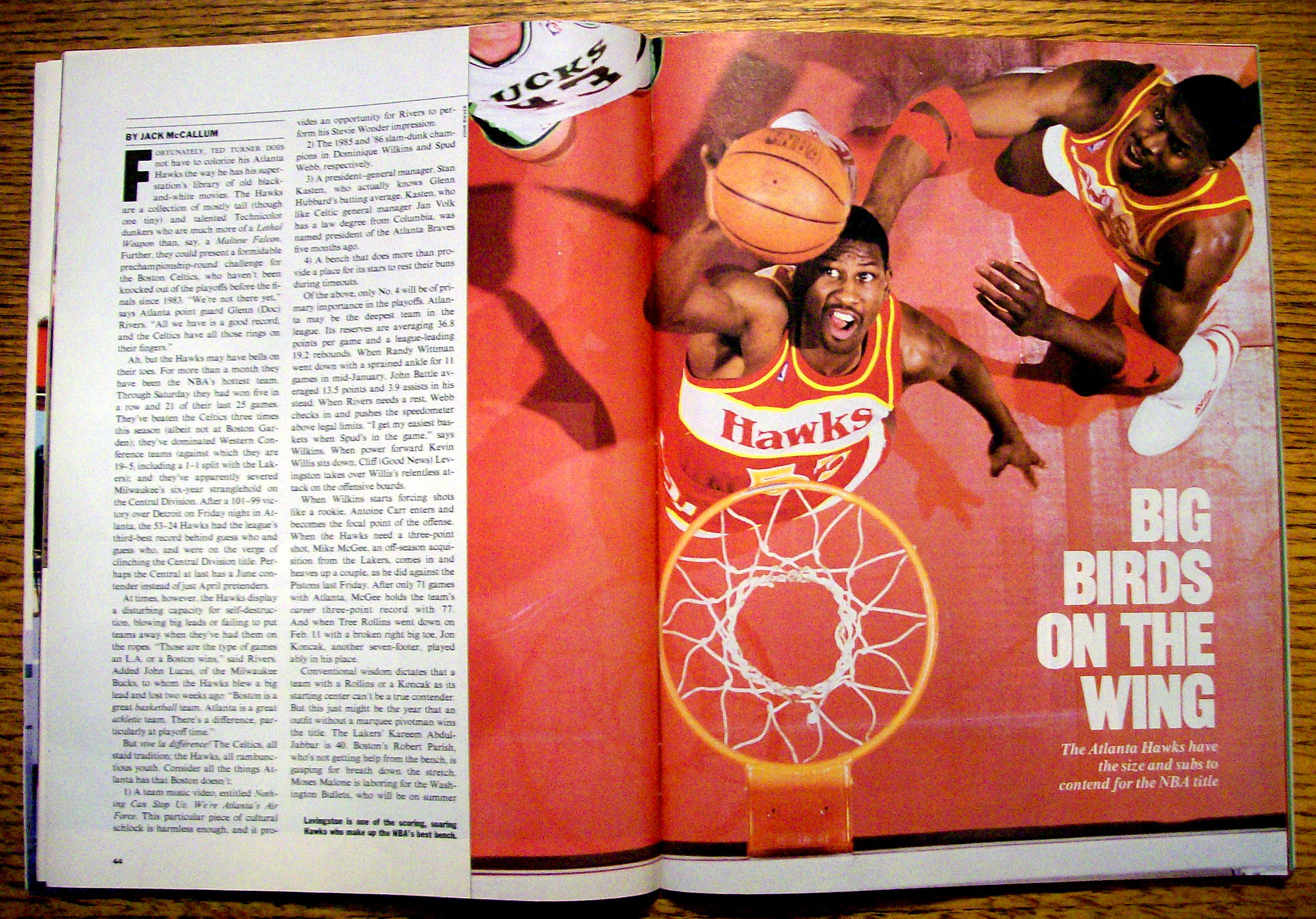 Sports Illustrated Magazine-April 20, 1987-Salaries
