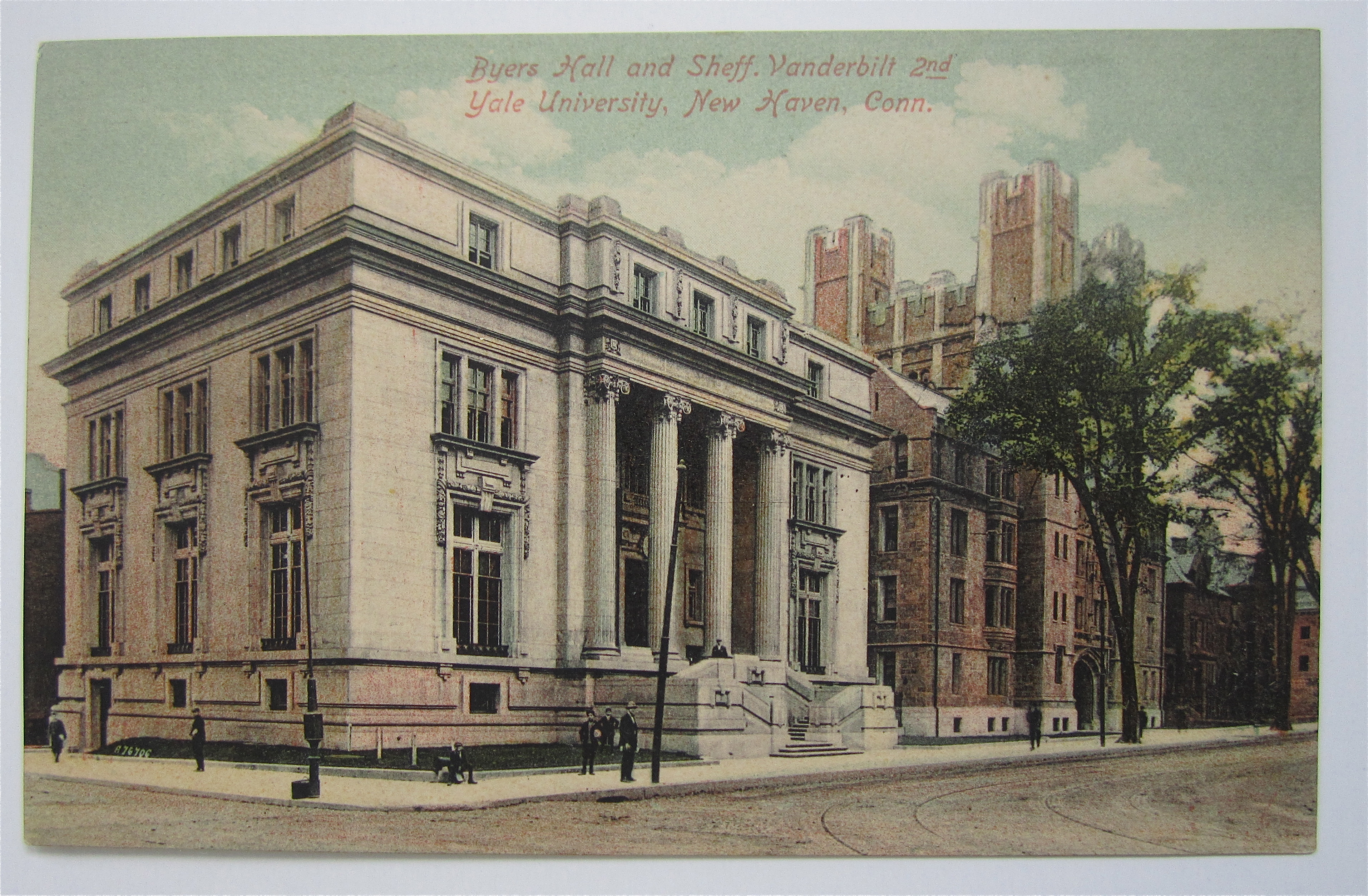 Byers Hall And Sheff Vanderbilt Postcard