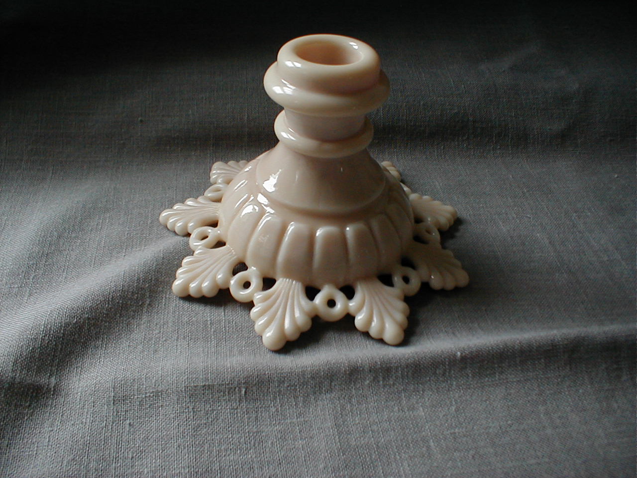 Opalescent Candle Holder