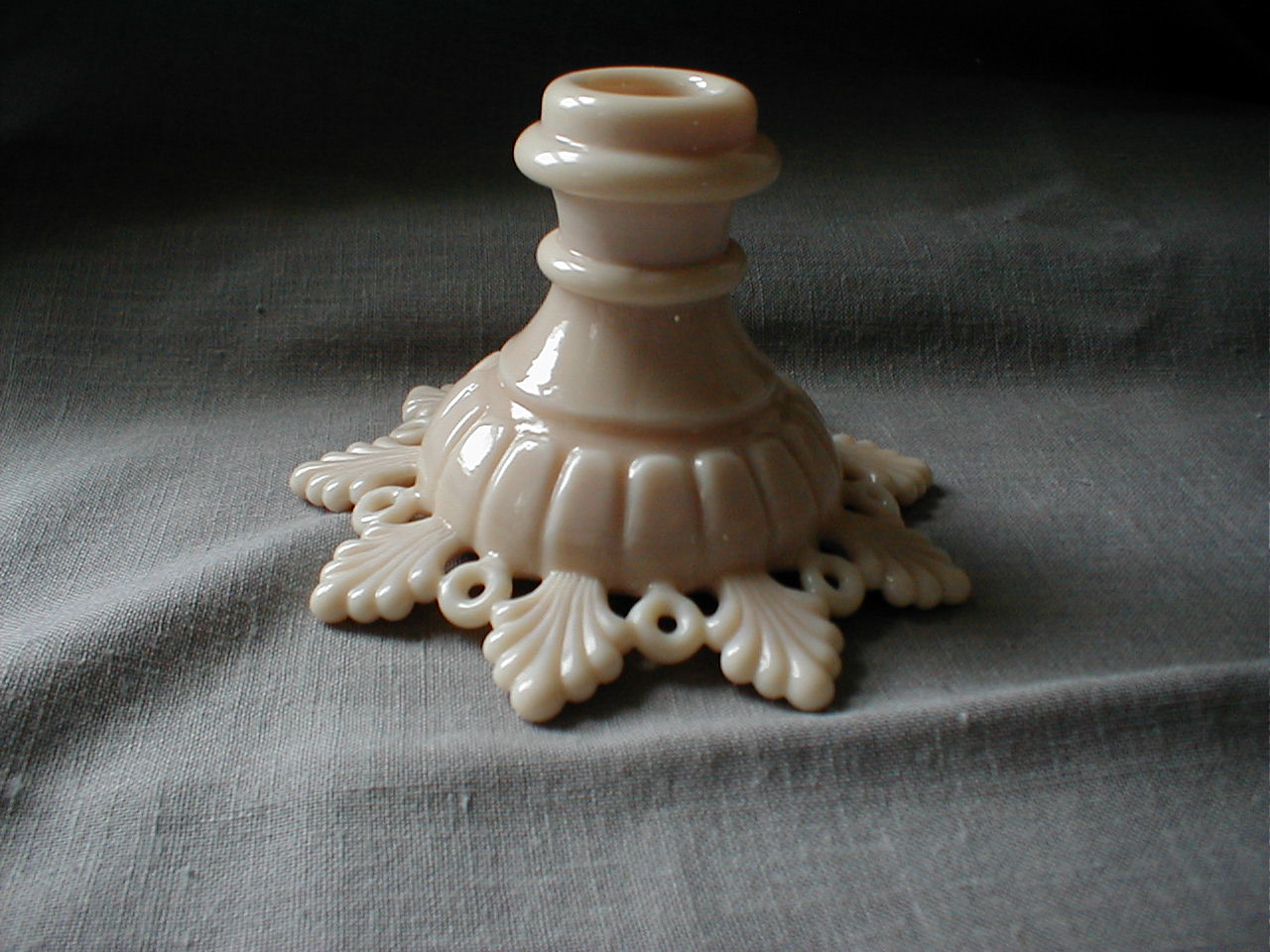 Opalescent Candle Holder