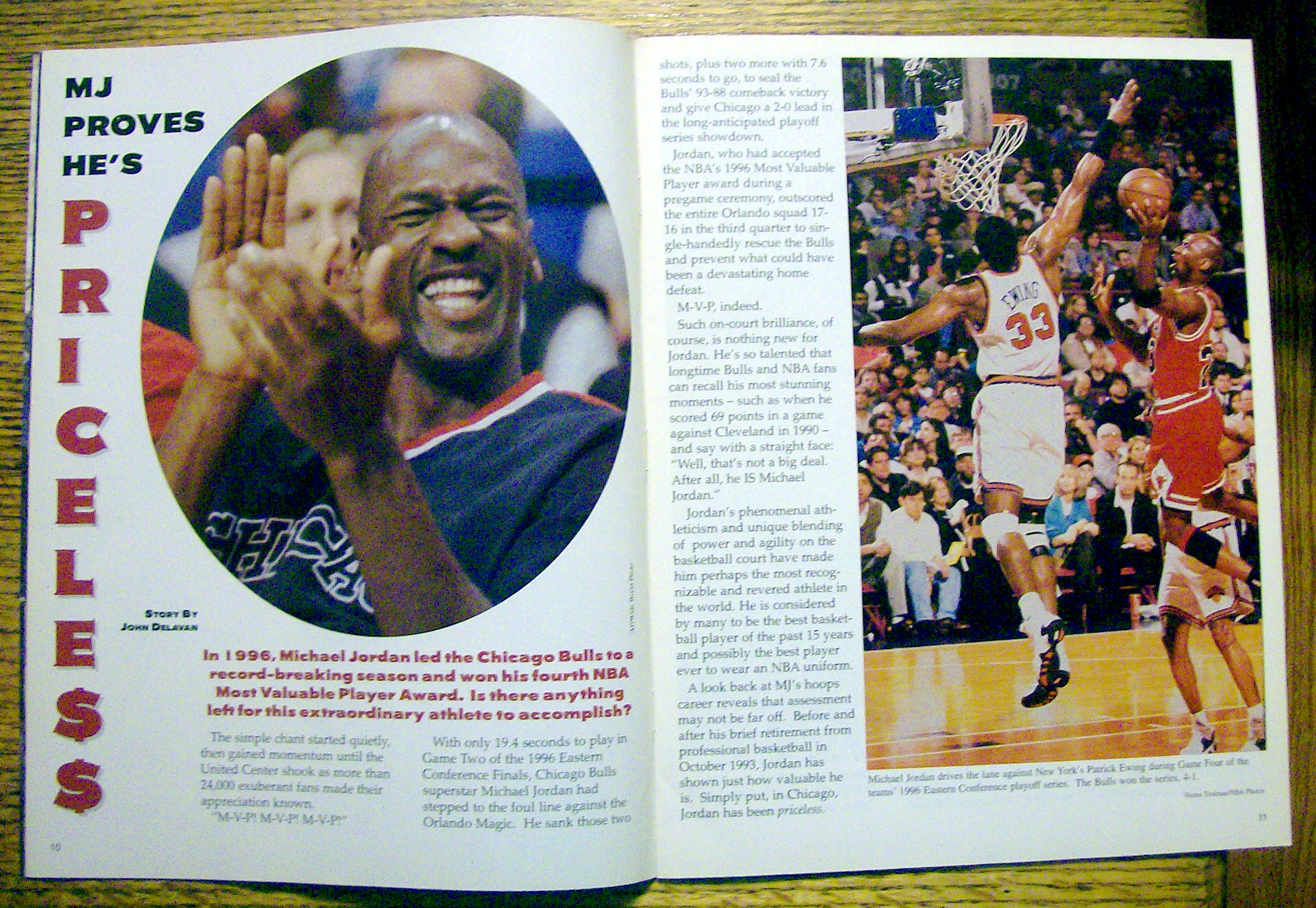 Collectors Series Magazine 1996 Michael Jordan