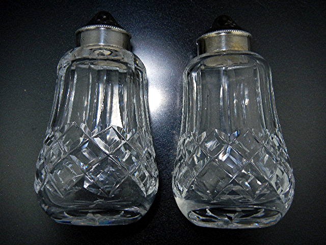 Waterford Crystal "Lismore" Salt & Pepper Set