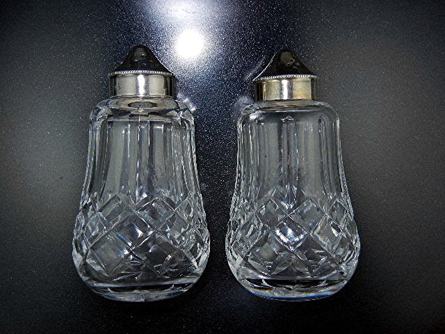 Waterford Crystal "Lismore" Salt & Pepper Set