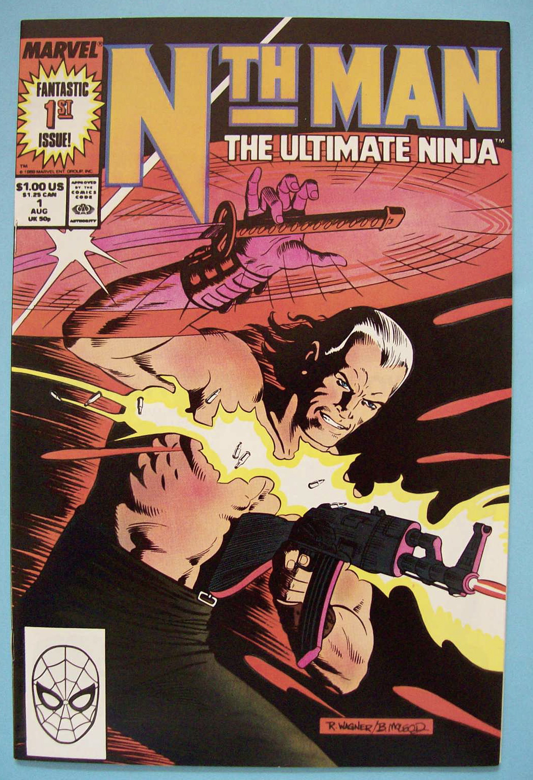 Nth Man The Ultimate Ninja Comics - August 1989
