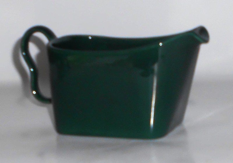 VINTAGE Franciscan Pottery Tiempo Leaf Green Creamer