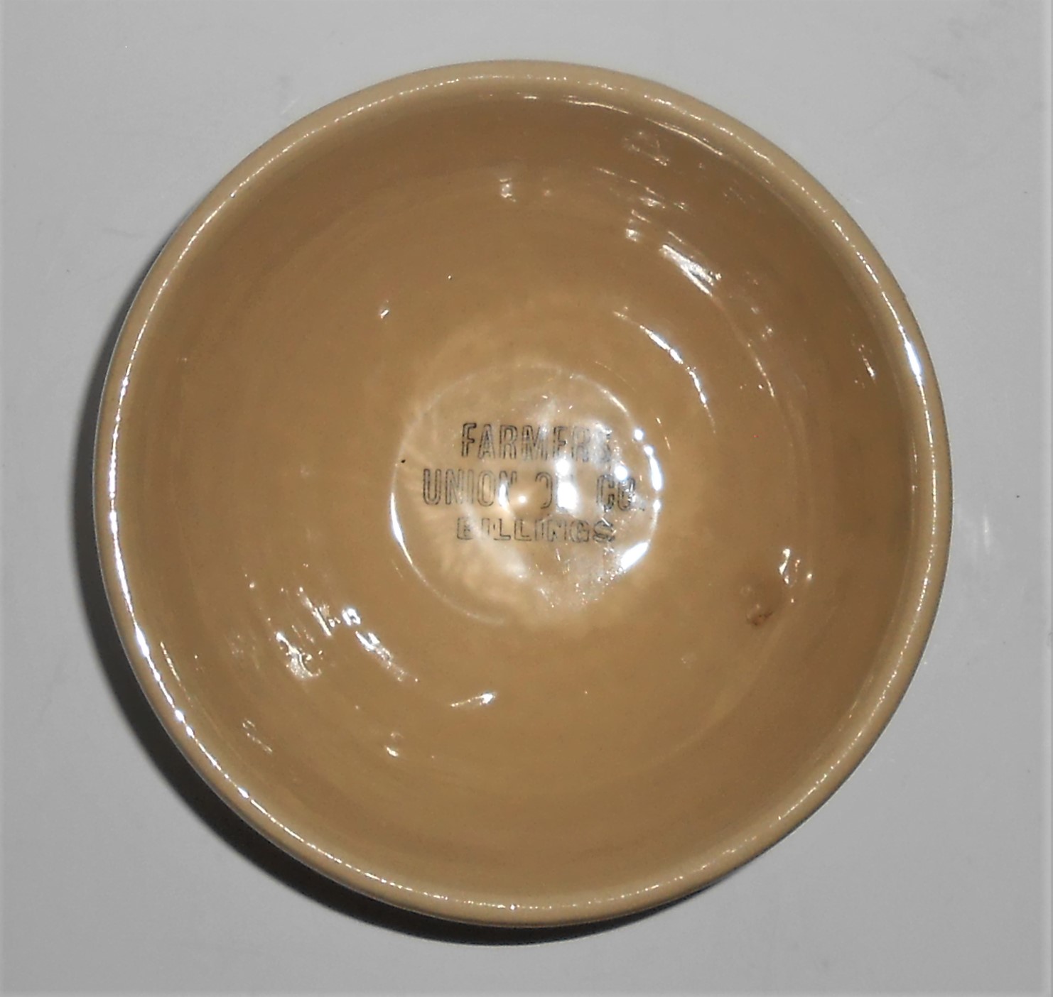 Vintage Watt Pottery #6 Autumn Foliage Mixing Bowl