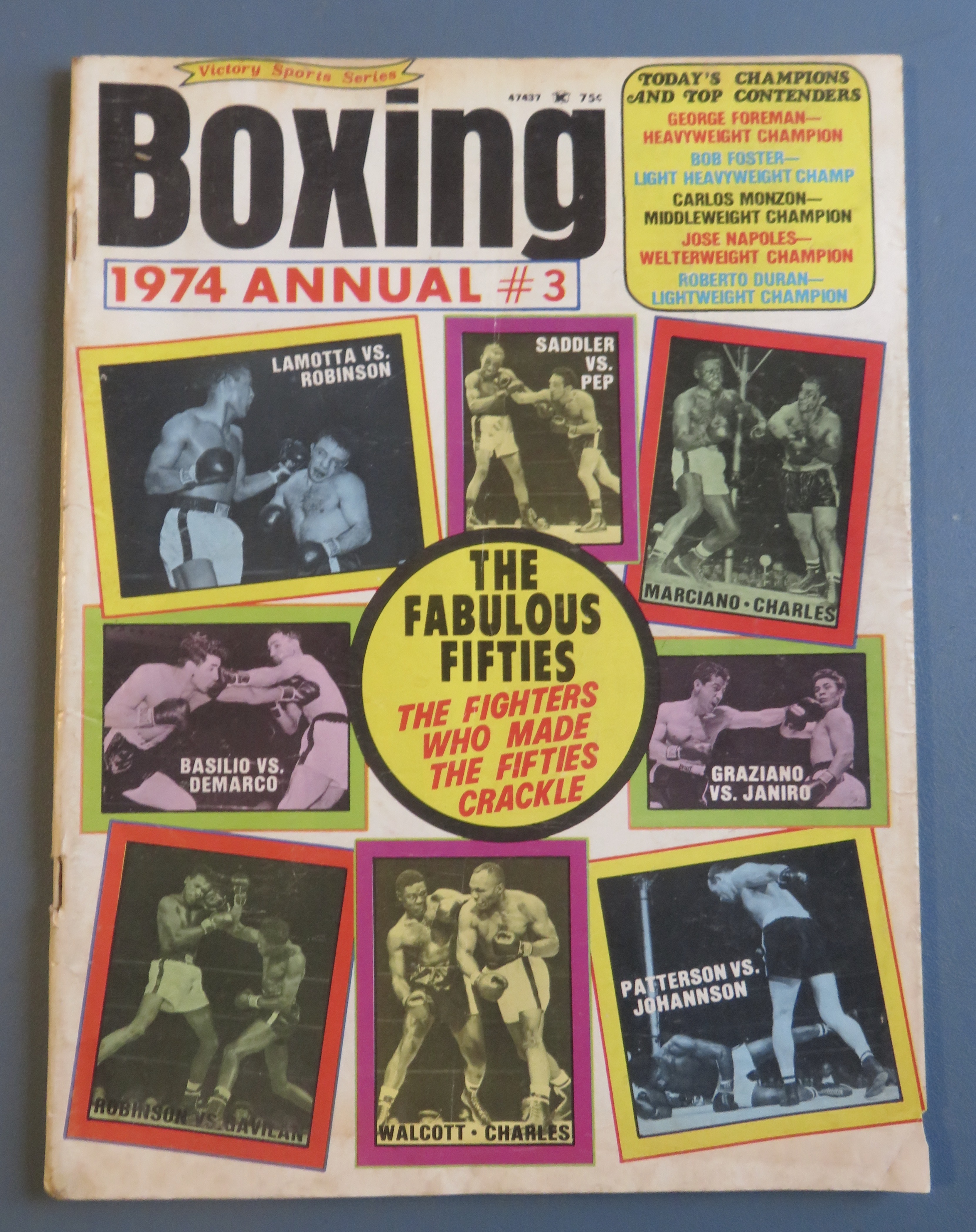 Boxing Annual #3 Magazine 1974 The Fabulous Fifties
