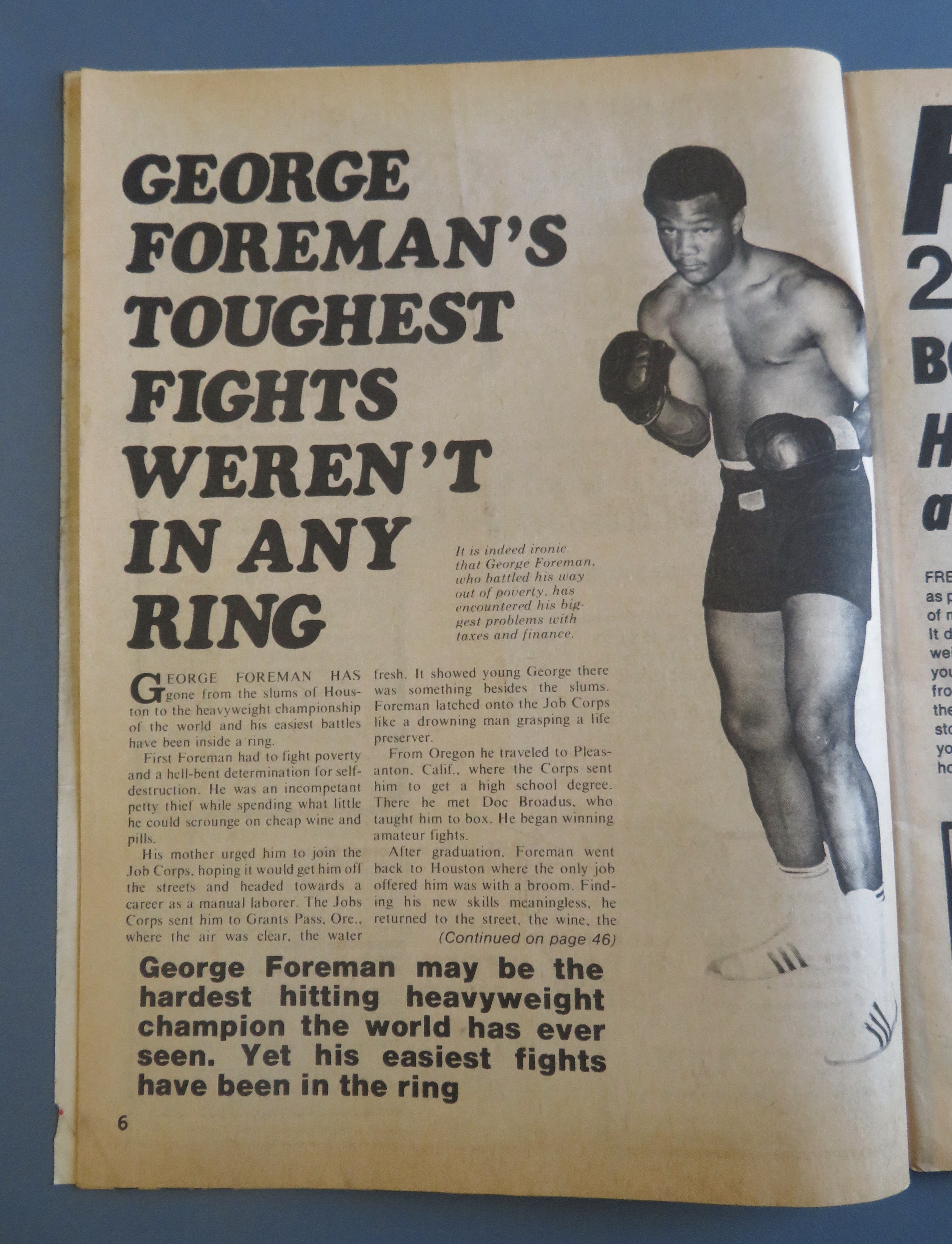 Boxing Annual #3 Magazine 1974 The Fabulous Fifties