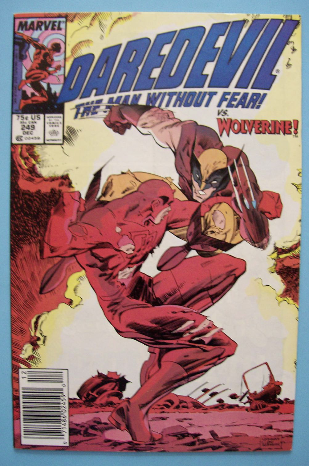Daredevil Comics - December 1987 - Wolverine