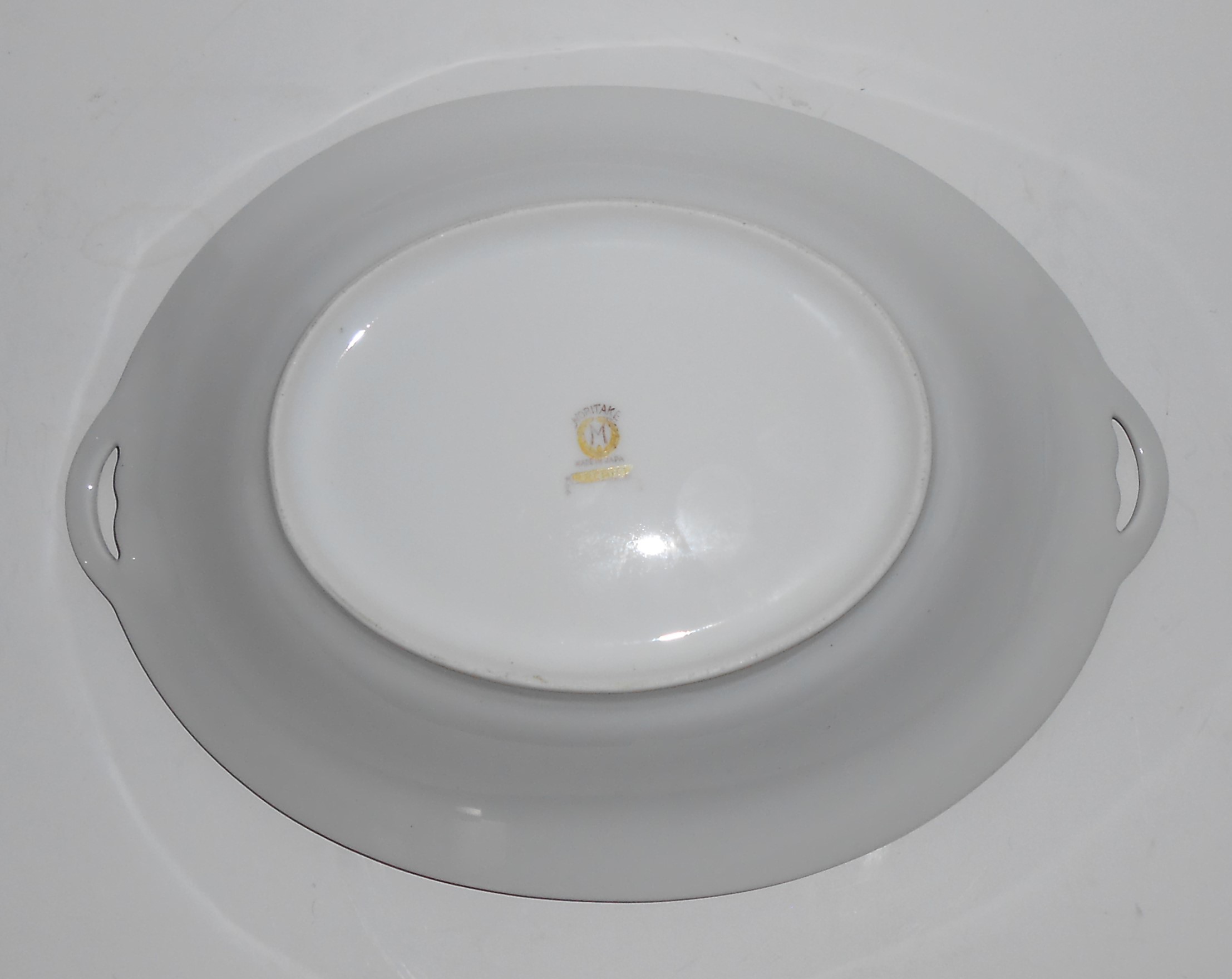 Noritake Porcelain China Floral w/Gold Premier 10.5'' V