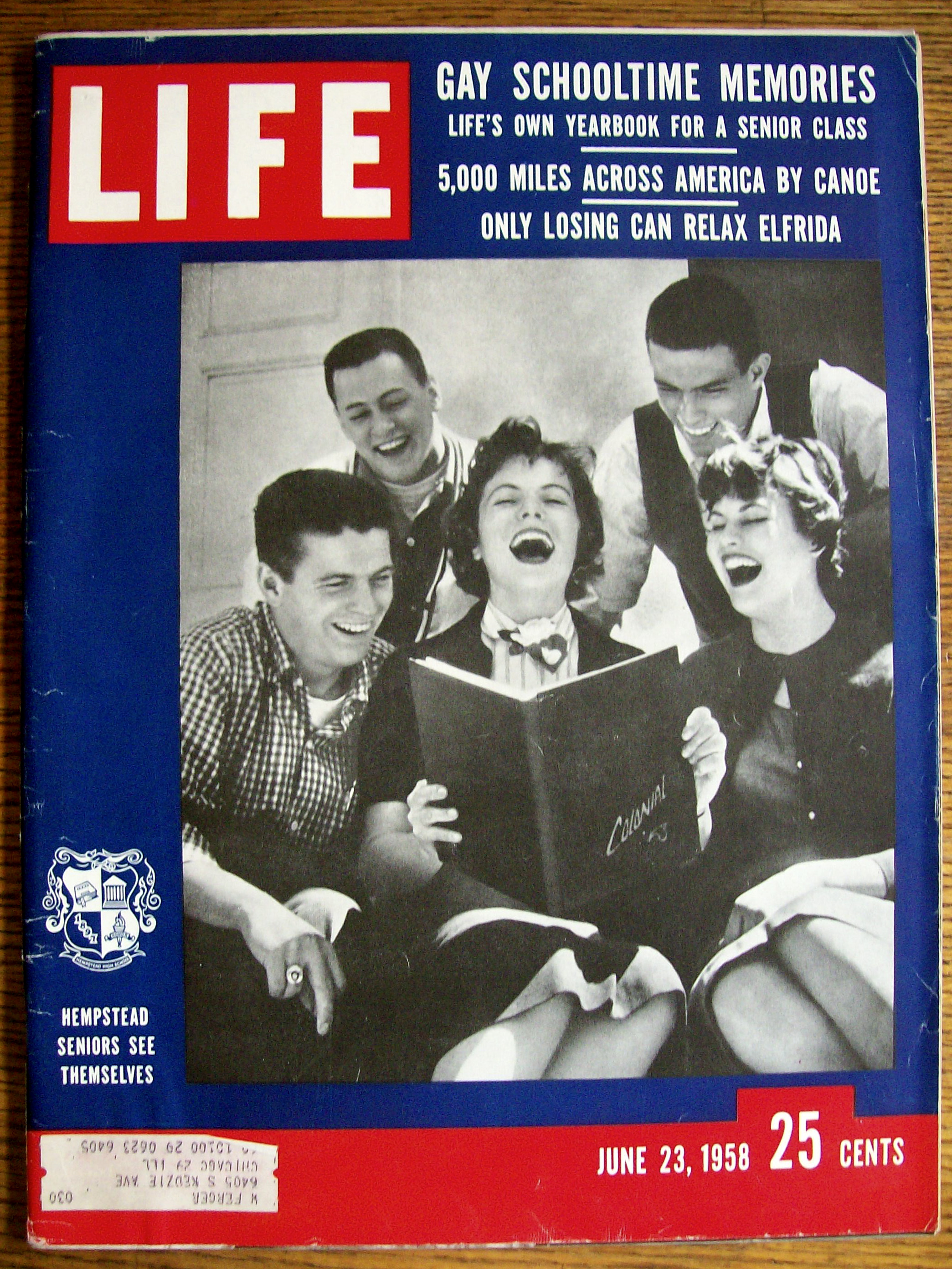 Life Magazine - June 23, 1958 - Hempstead Seniors