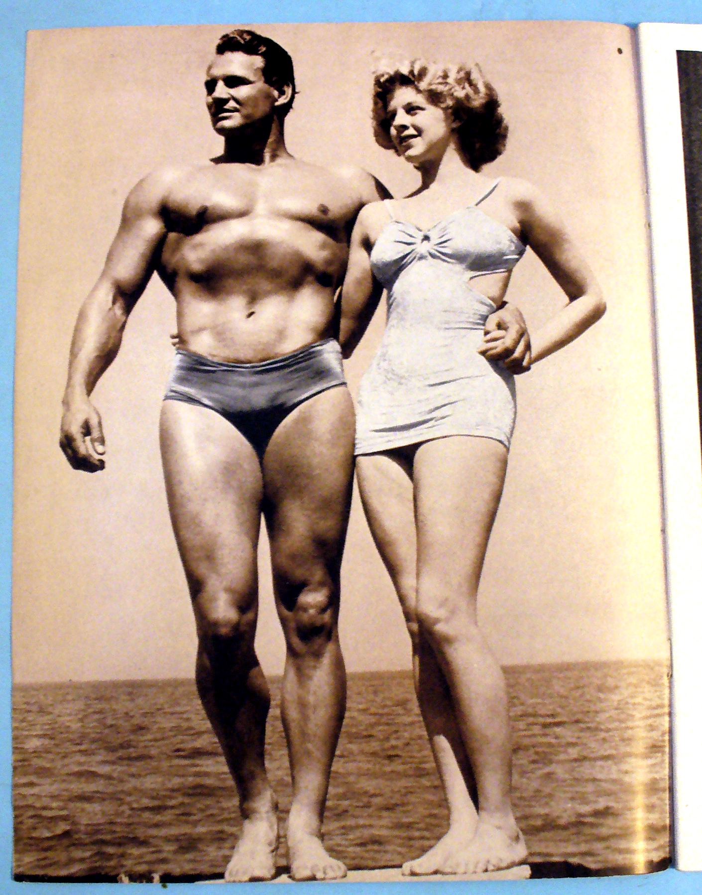 Strength & Health Magazine, November 1947 - Rene Leger