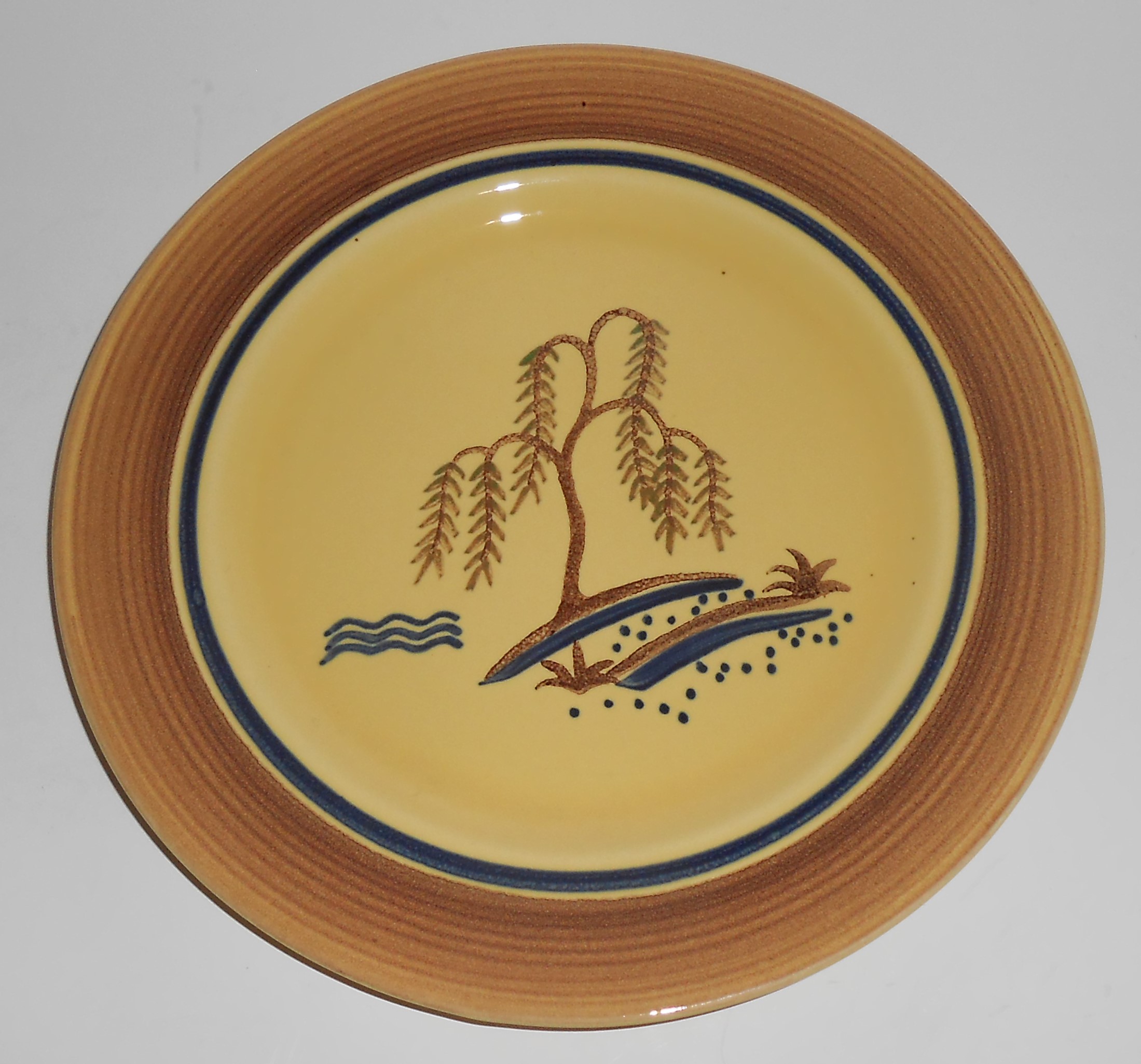Franciscan Pottery Very Rare Willow Salad Plate