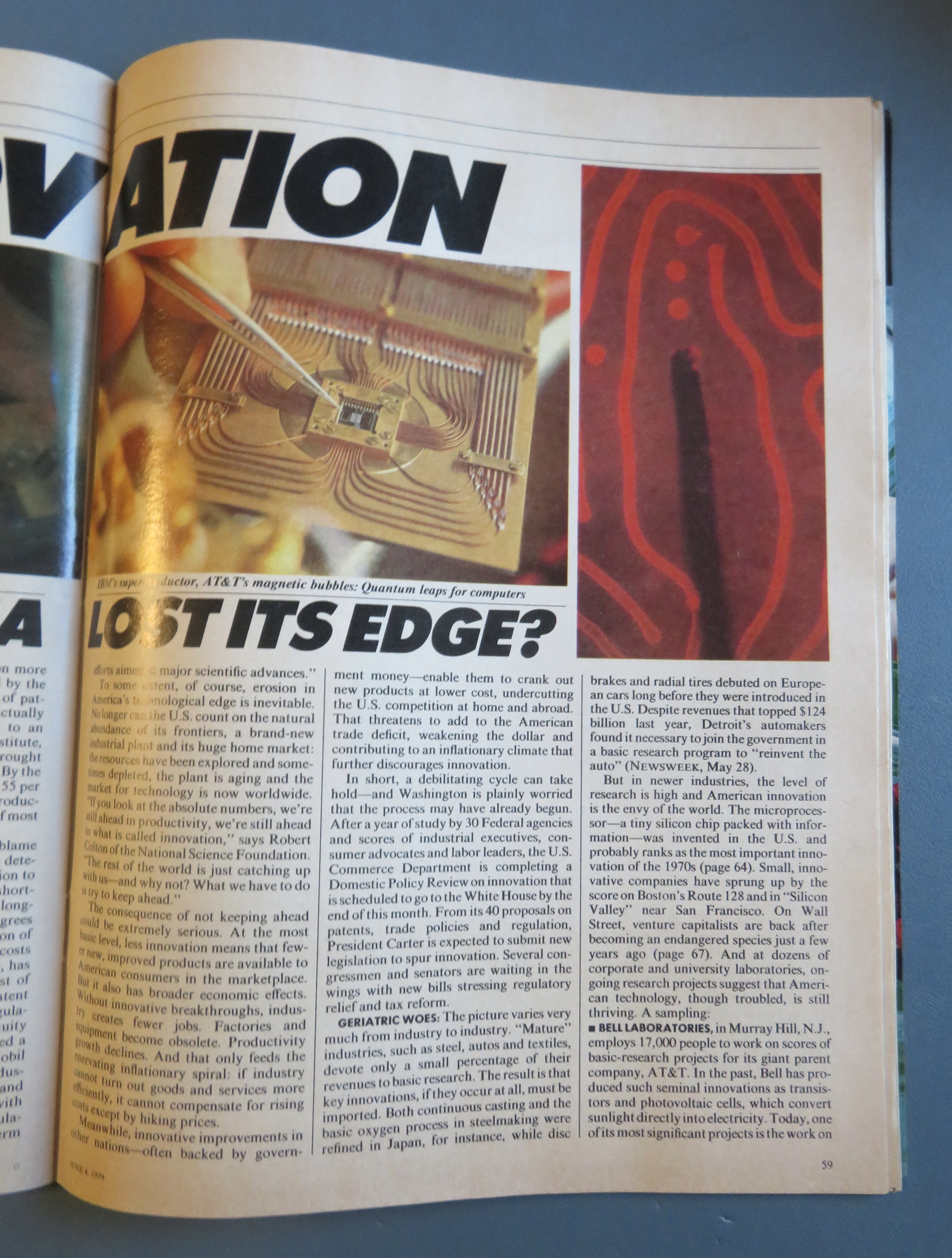 Newsweek Magazine June 4, 1979 Innovation