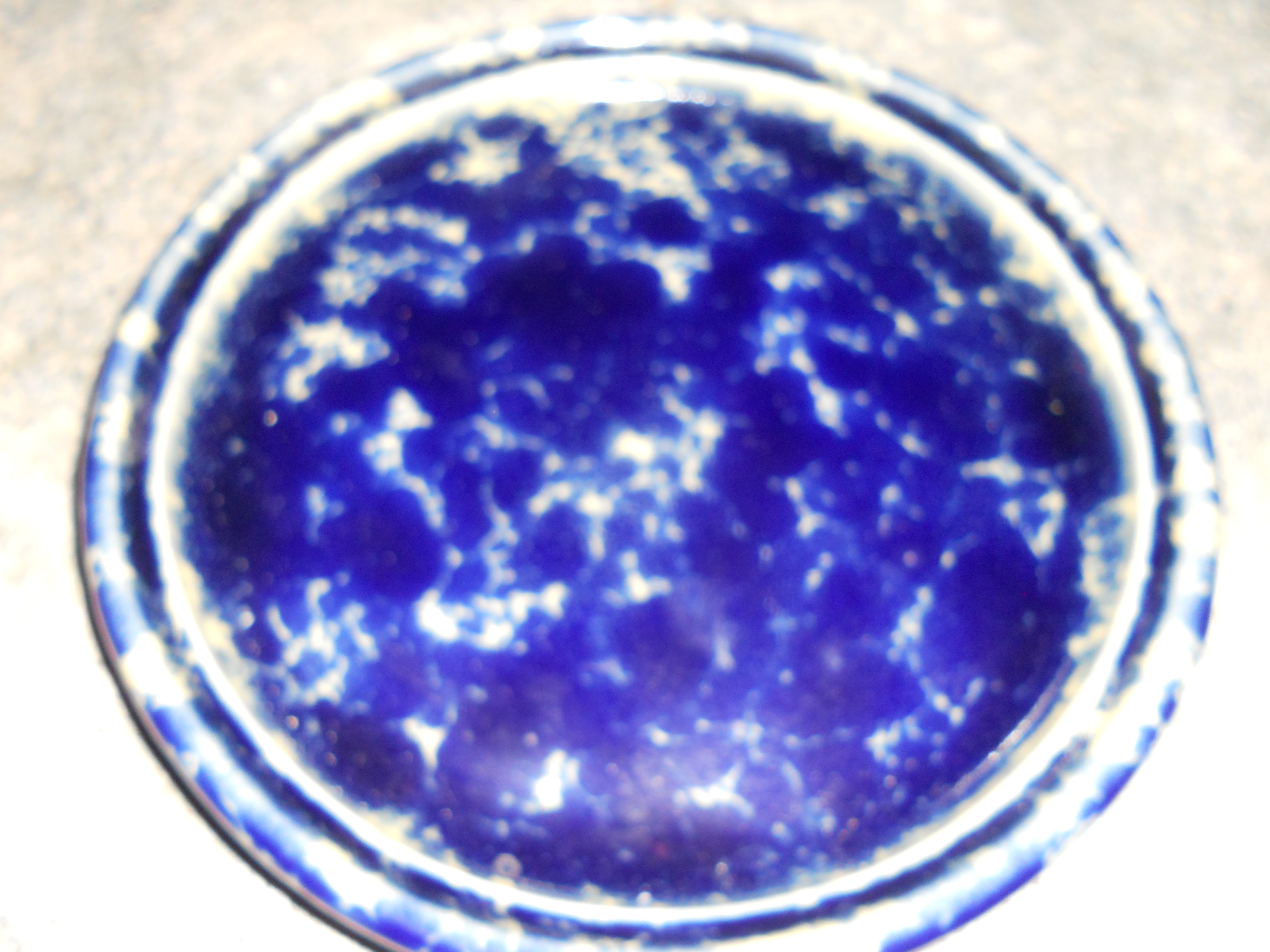 Bennington Pottery 1972 Blue Plate 7 1/4