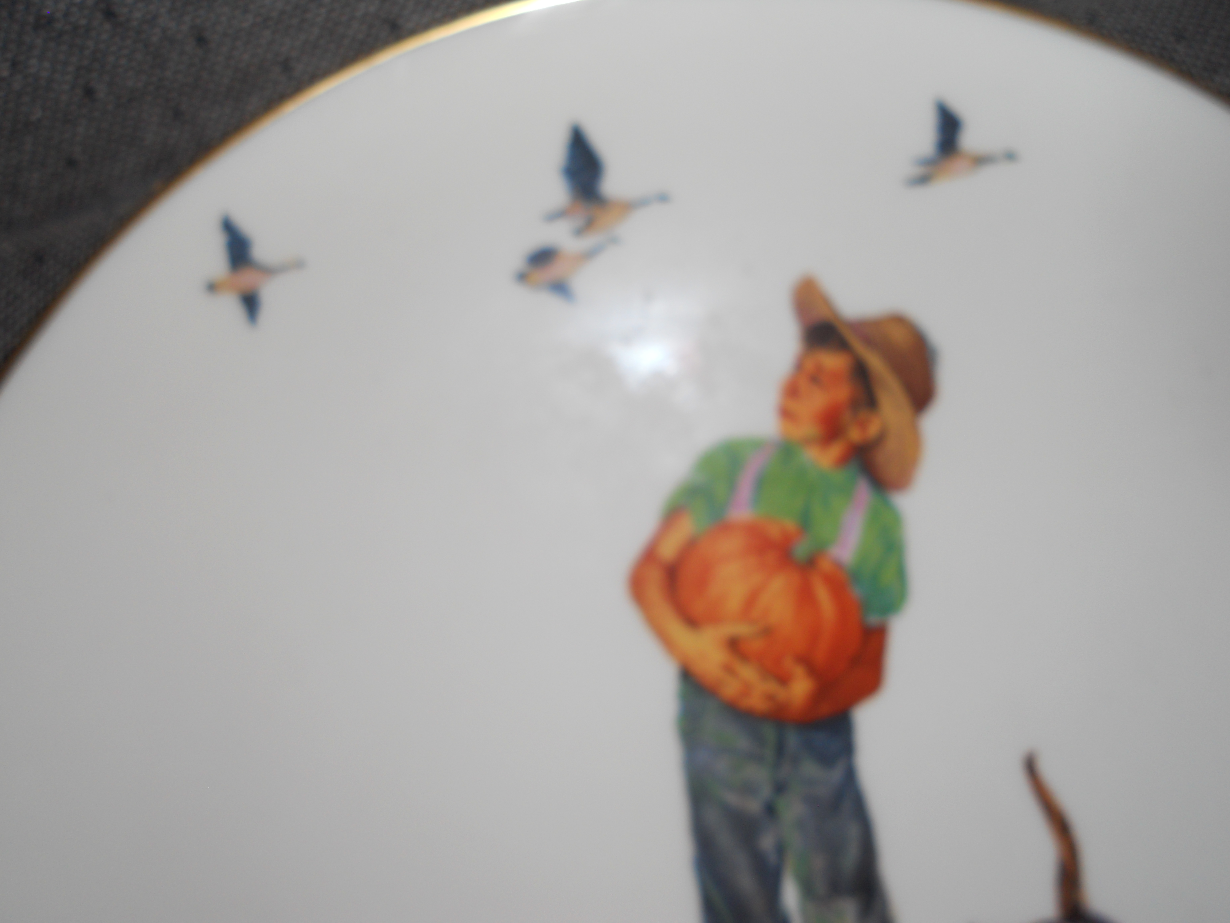 Norman Rockwell Plate Pilgrimage 1977