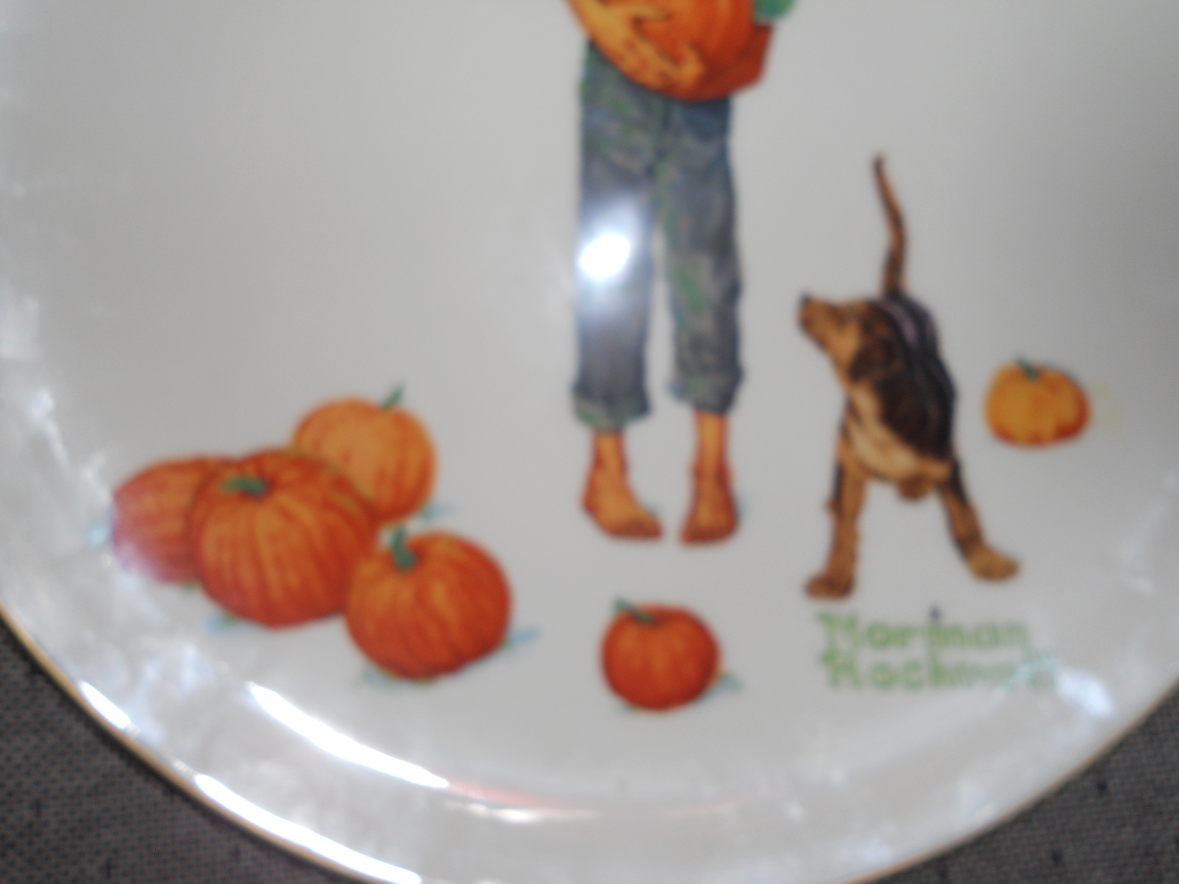 Norman Rockwell Plate Pilgrimage 1977