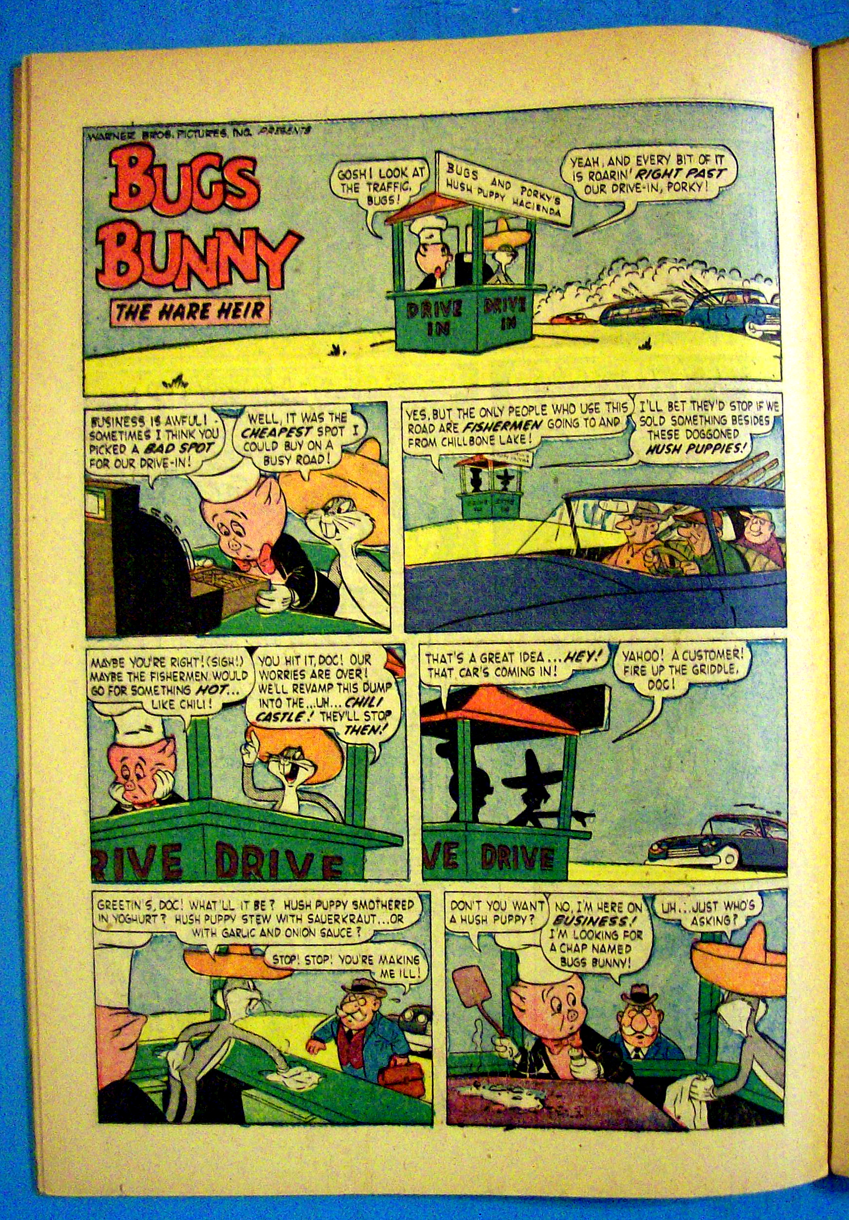 Bugs Bunny Comic #69 October 1959 Magic Mischief Makers