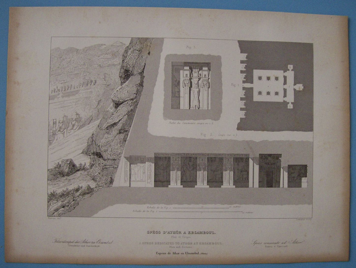 Speos D'Athor A Ebsamboul