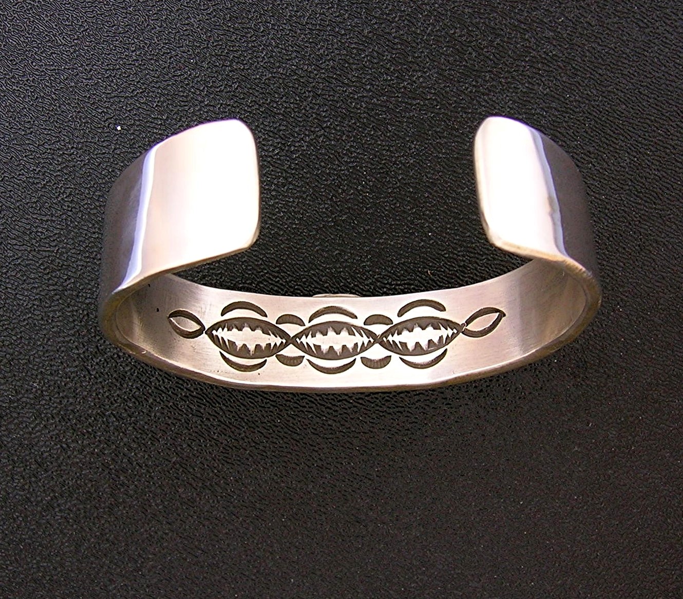 Mary Ken Bill Navajo Sterling Silver Cuff Bracelet