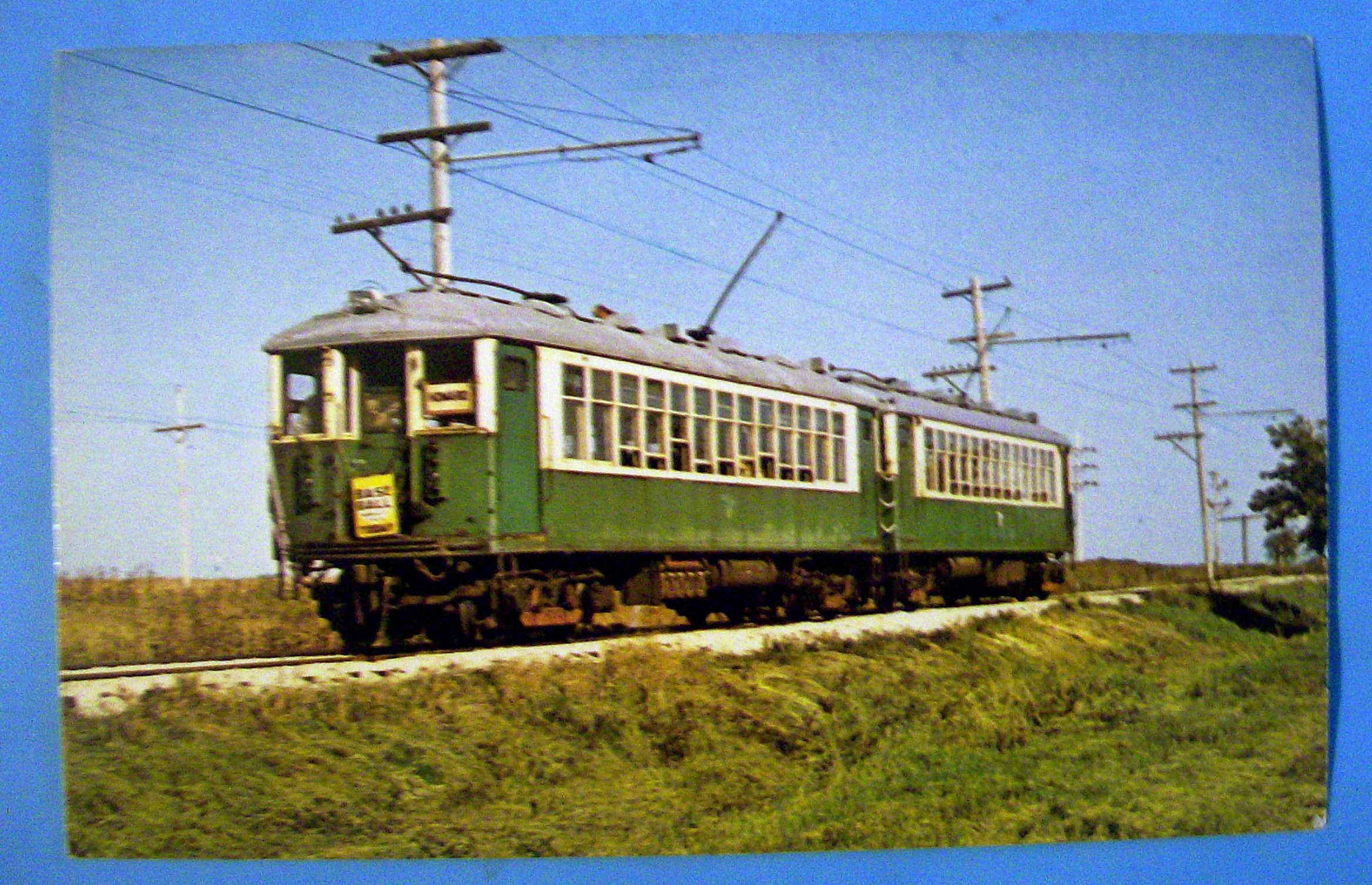 Chicago Transit Authority #4412 & #4410 Postcard