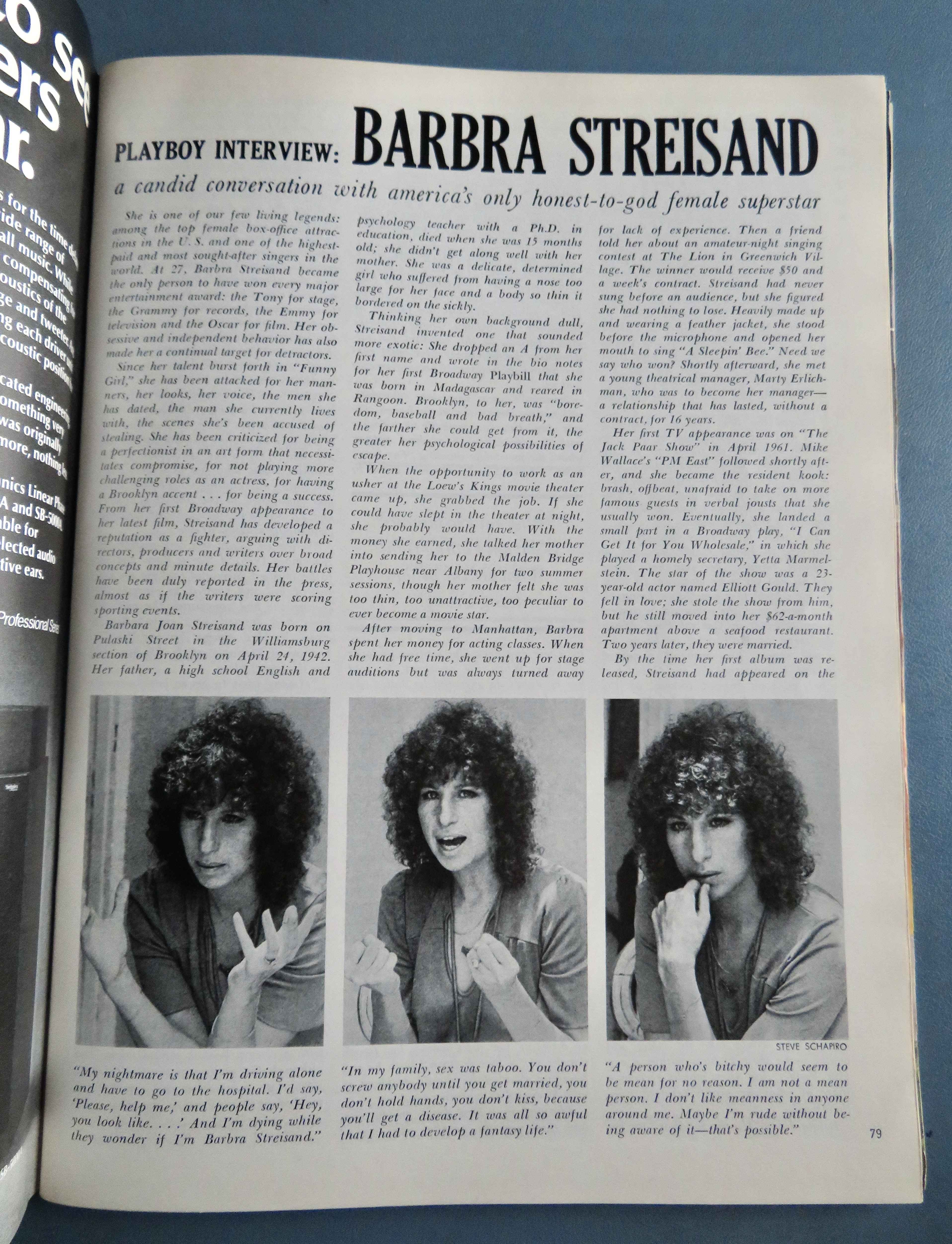 Playboy Magazine-January 1979-Candy Loving